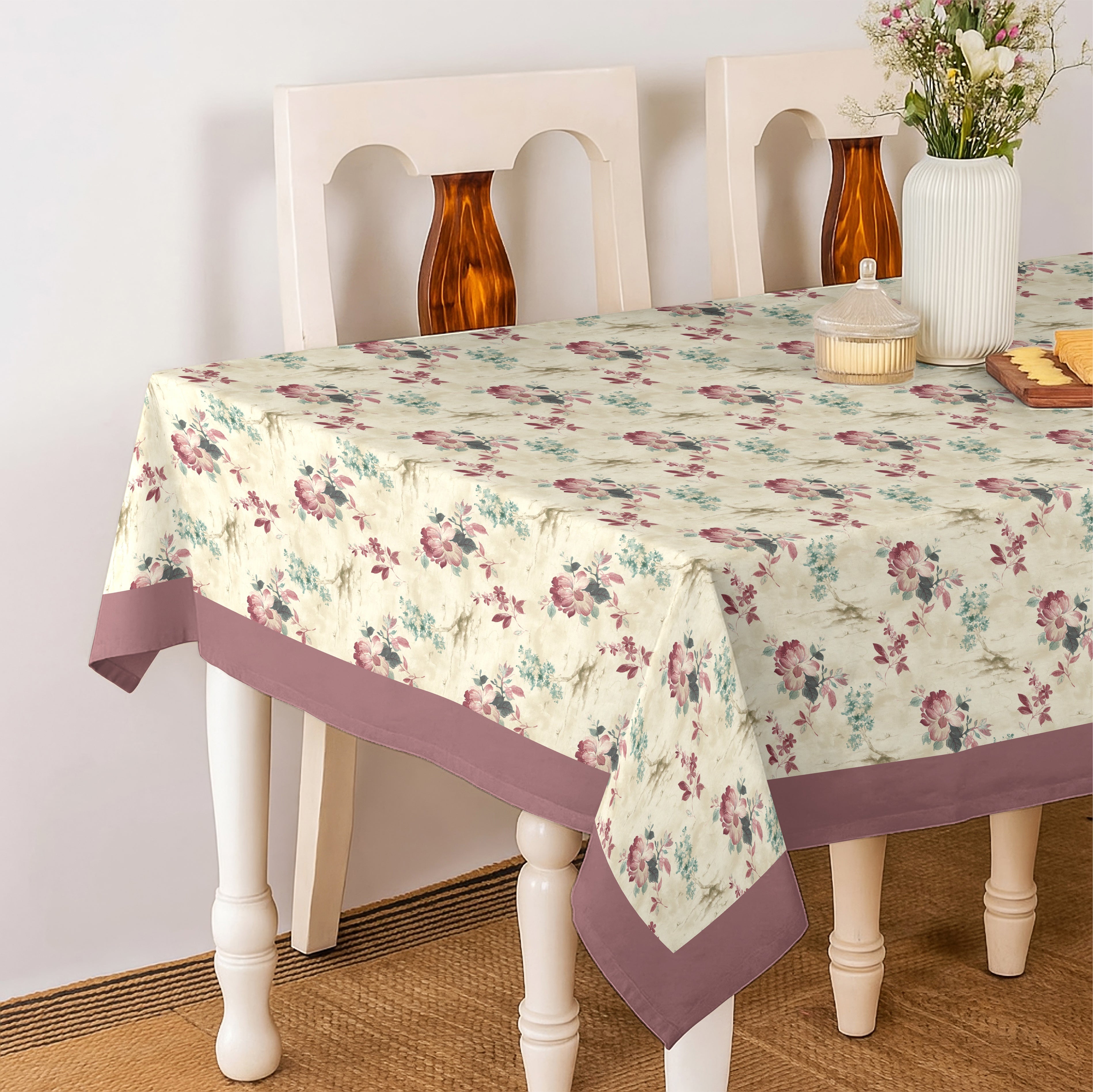 HAZEL PINK TABLE CLOTH
