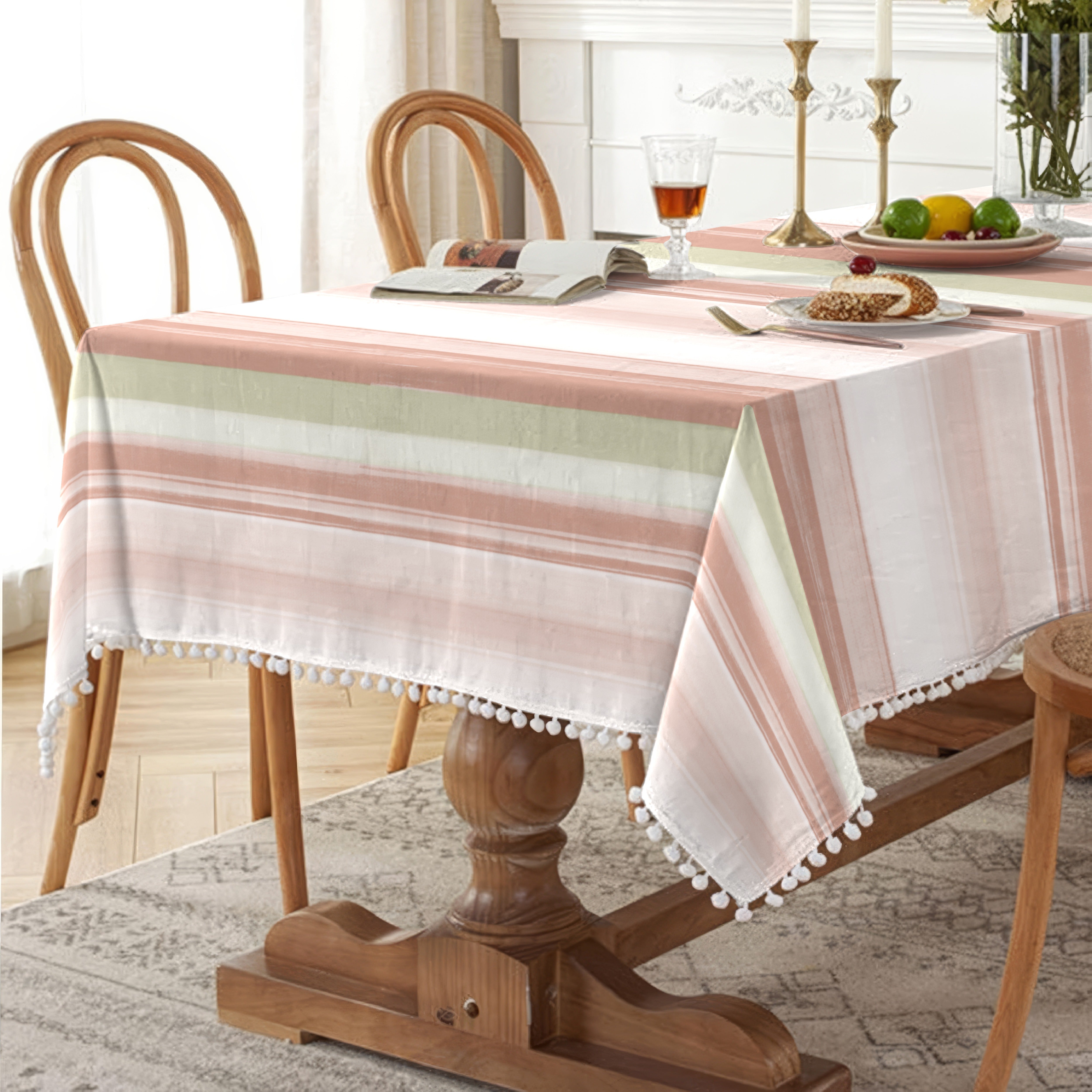 ANCONA PINK TABLE CLOTH