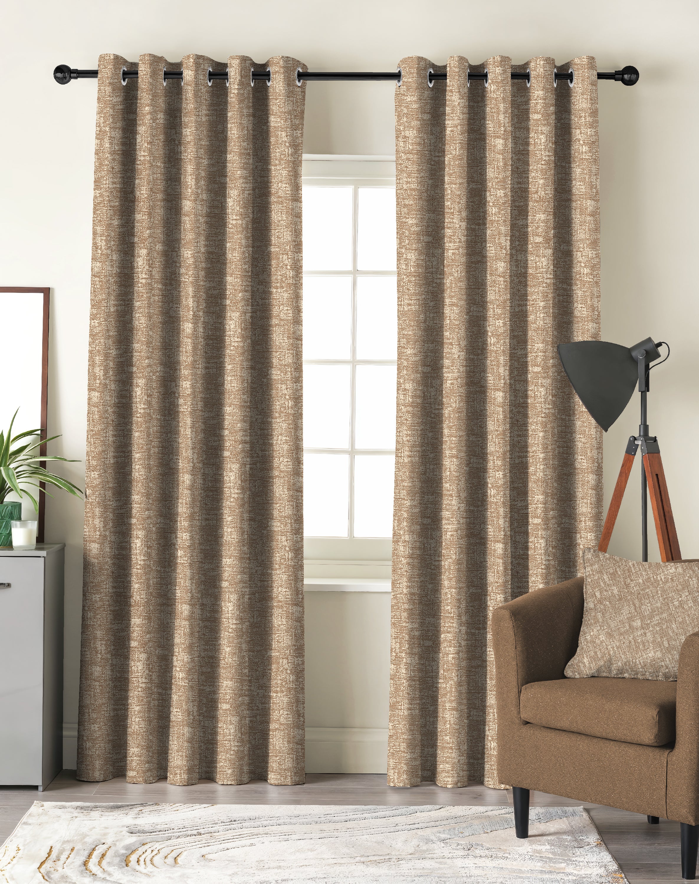 LIVA CHIKU DIGITAL PRINTED BLACKOUT CURTAINS