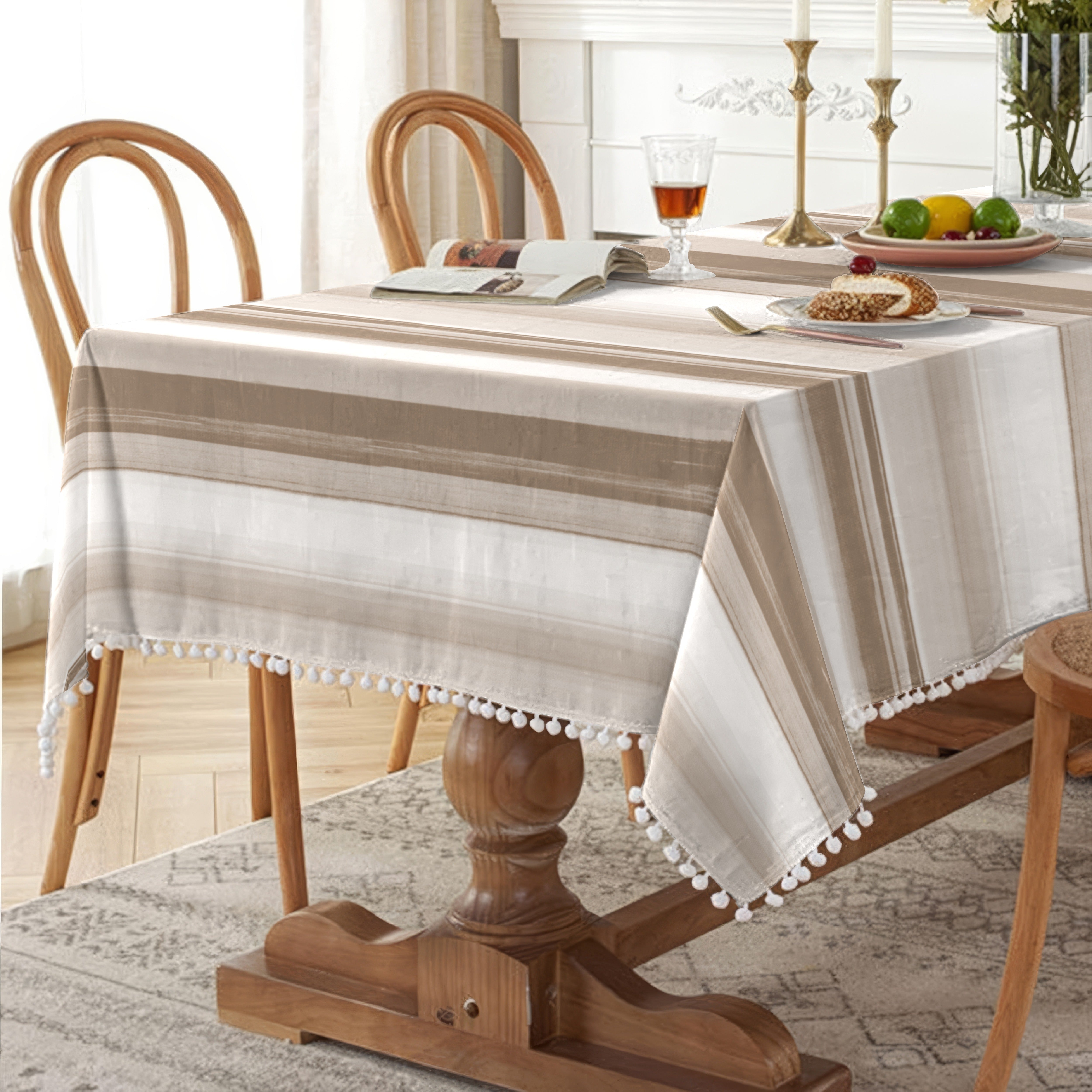 ANCONA COCONUT TABLE CLOTH