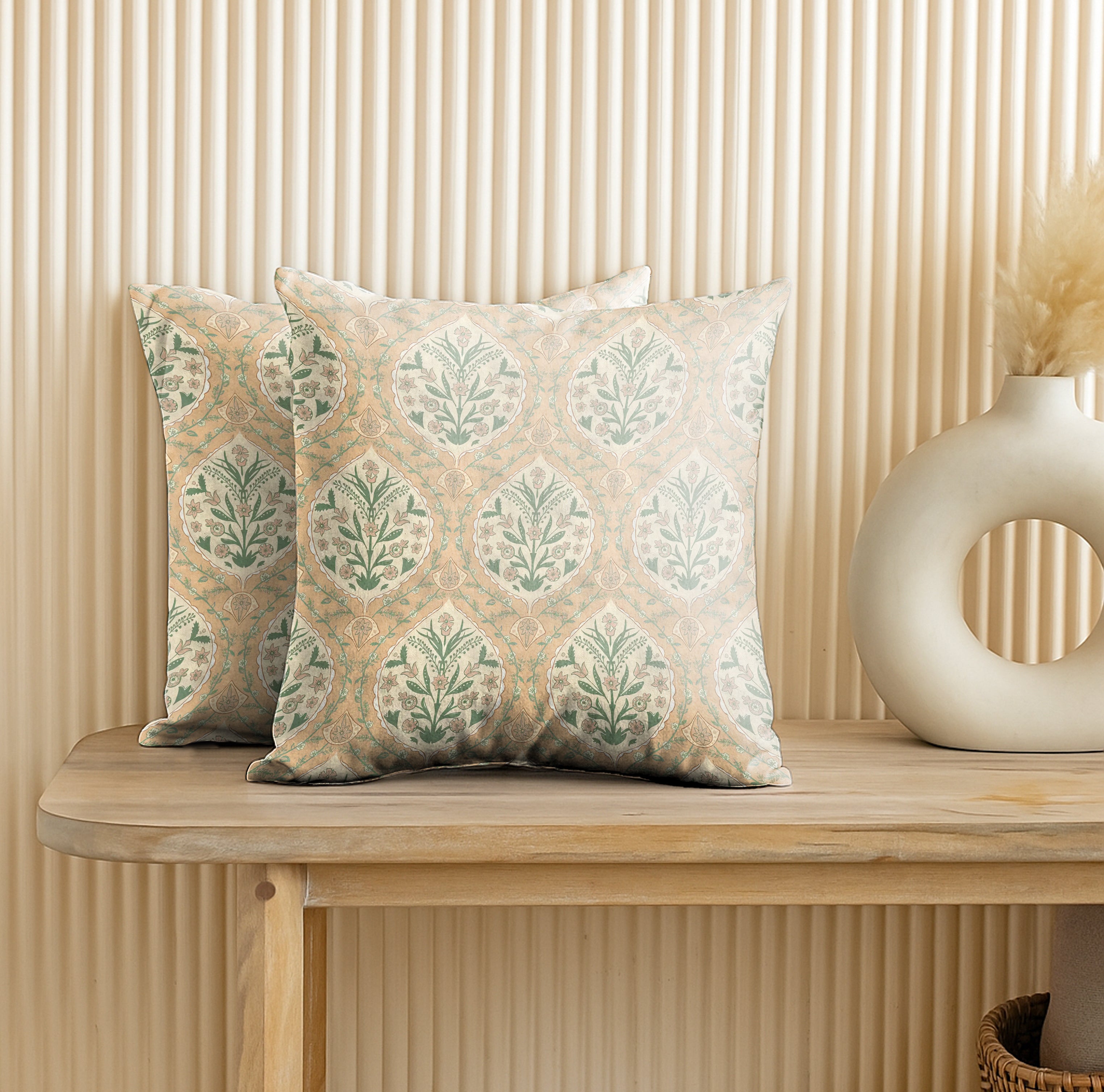 SOMERLEY YELLOW CUSHION COVER (Pack of 2)