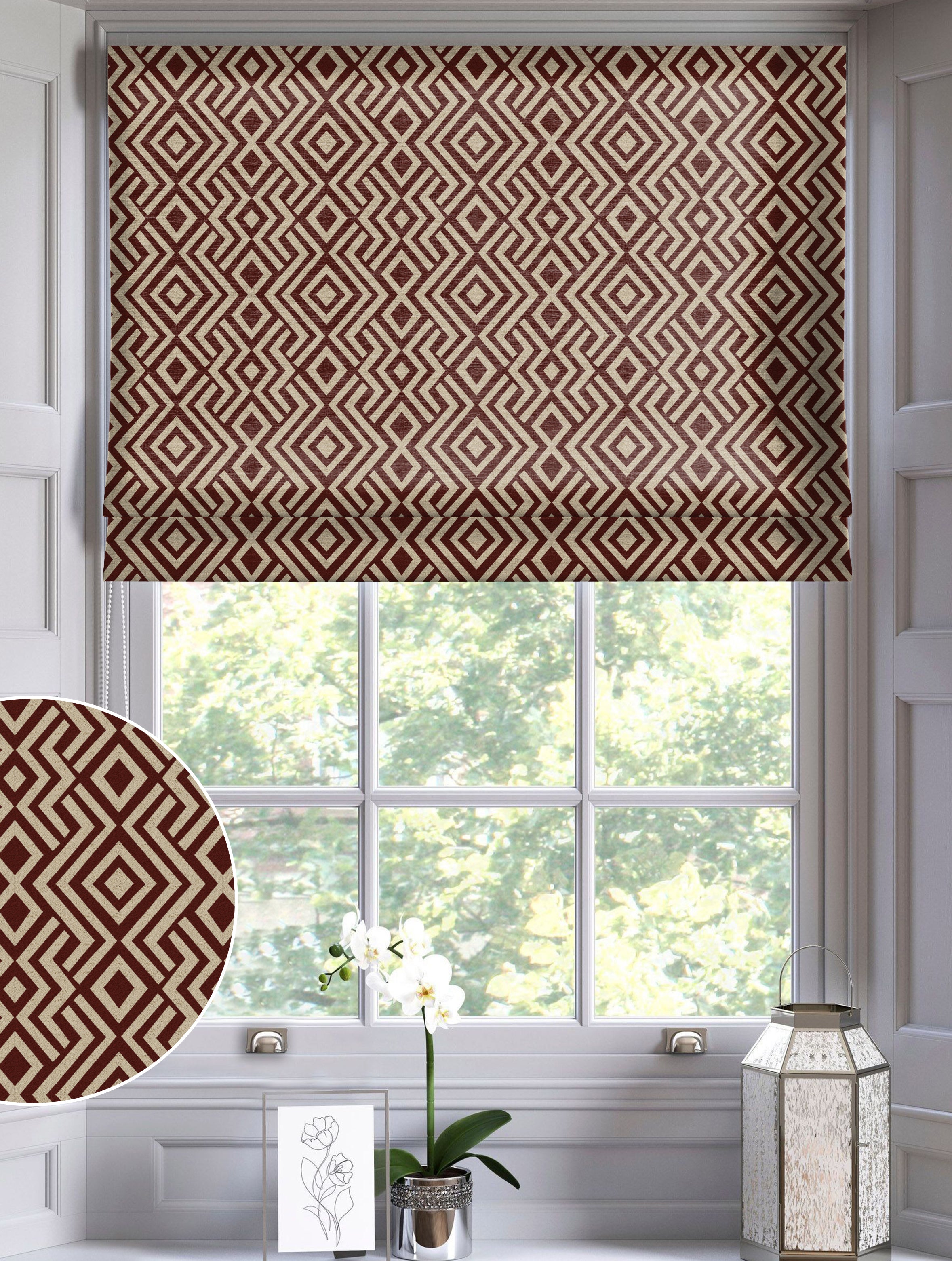 TIDE COFFEE READY MADE ROMAN BLIND
