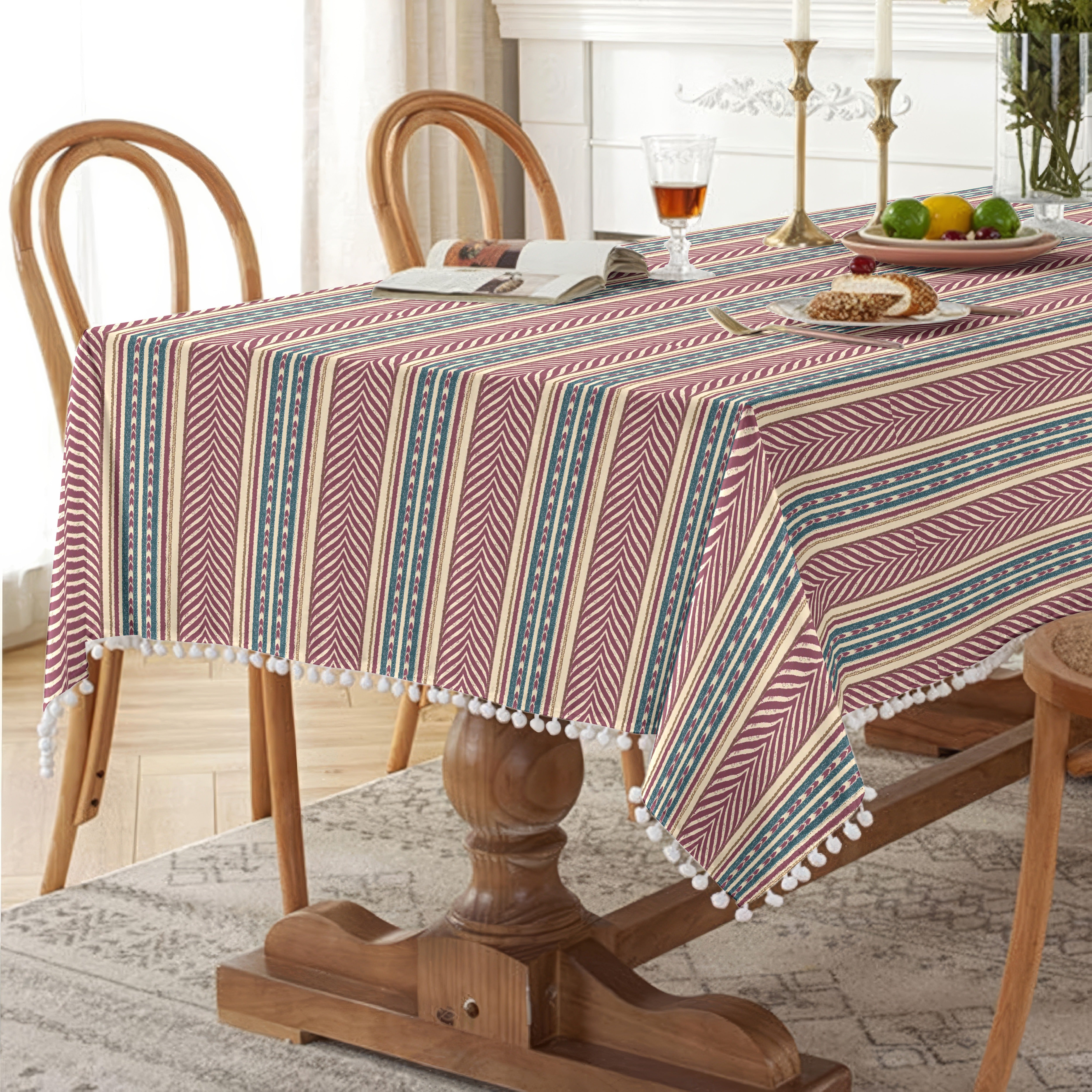 HAILEY RUST TABLE CLOTH