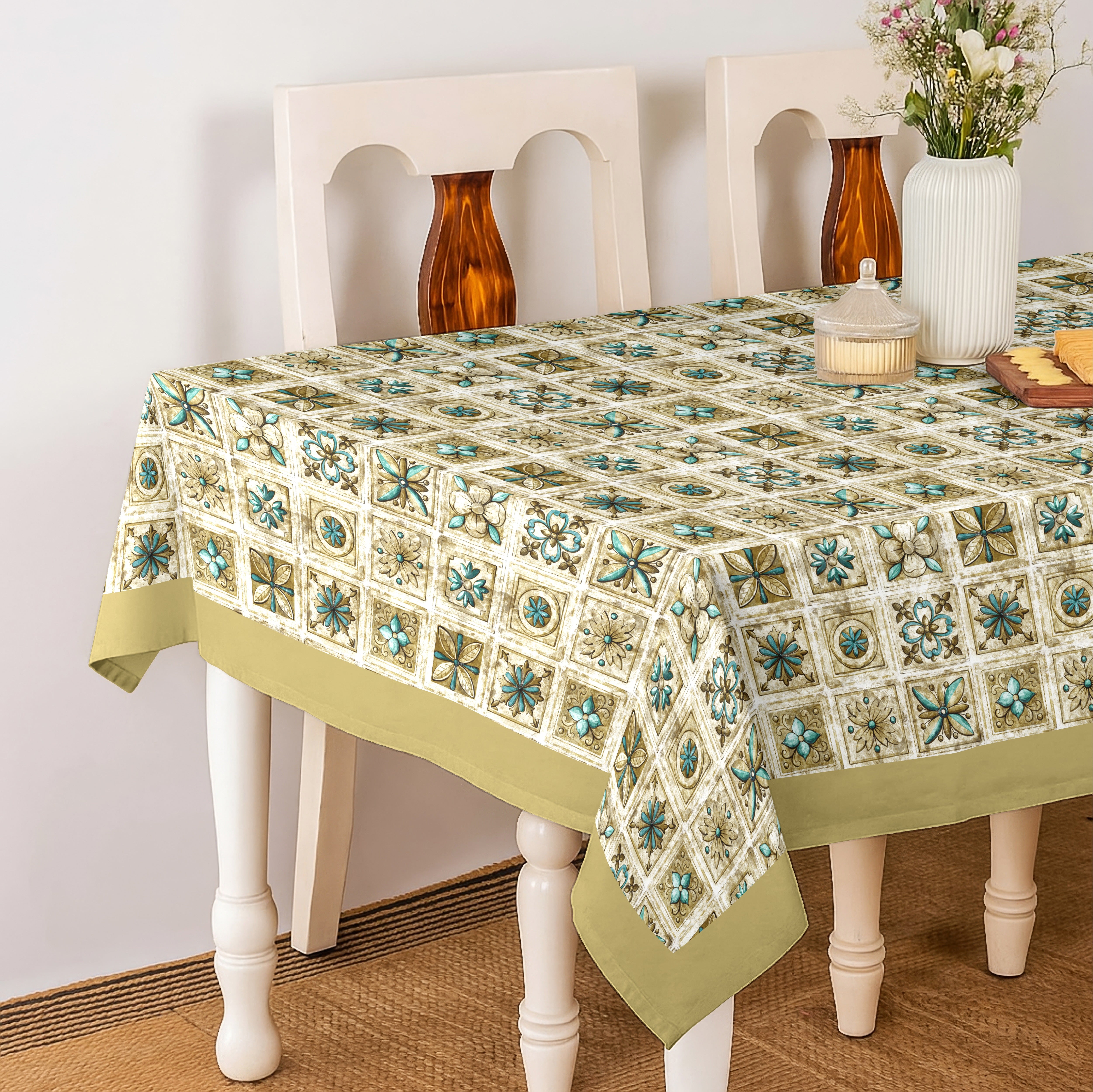 NOVANNA YELLOW TABLE CLOTH