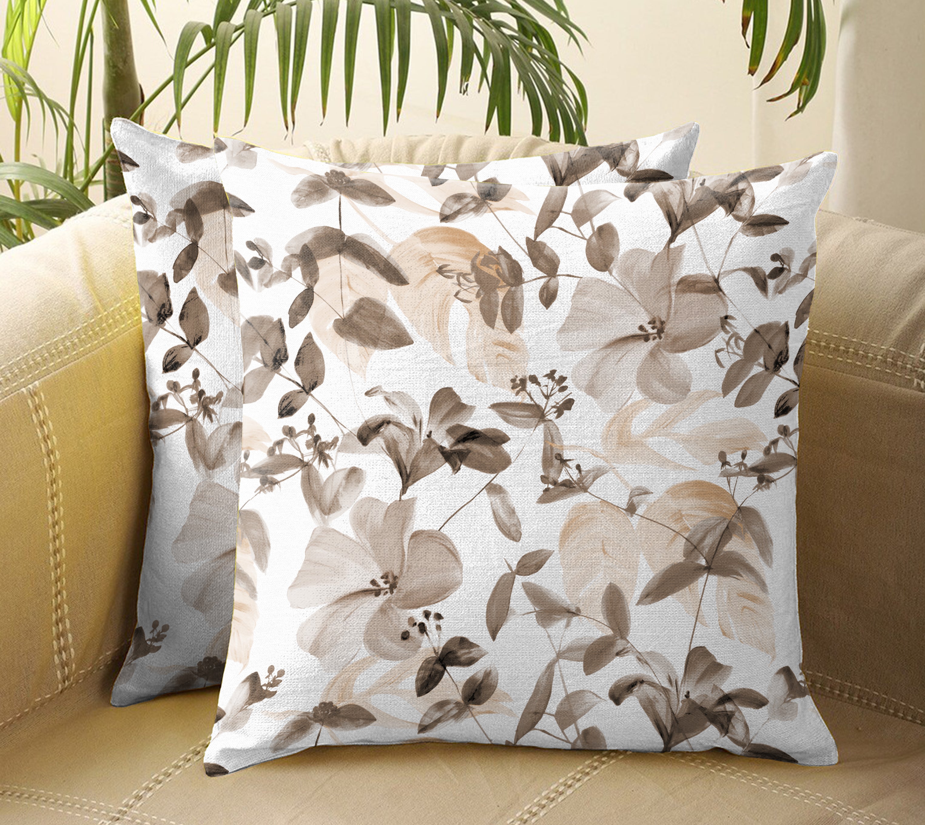 COBANO COCONUT CUSHION COVER (Pack of 2)