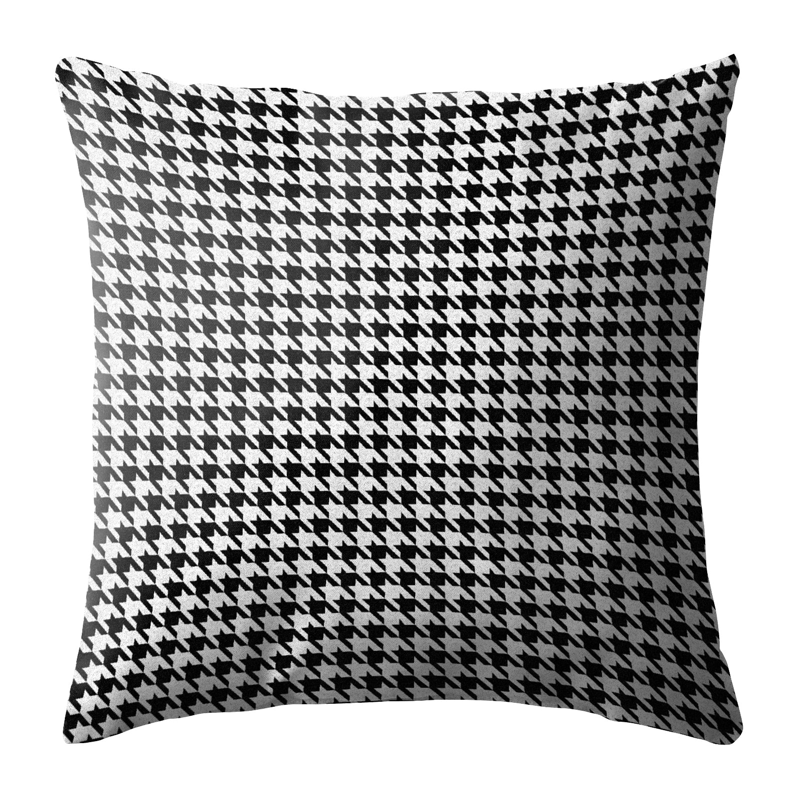 HOUNDSTOOTH BLACK (16X16 INCH) DIGITAL PRINTED CUSHION COVER