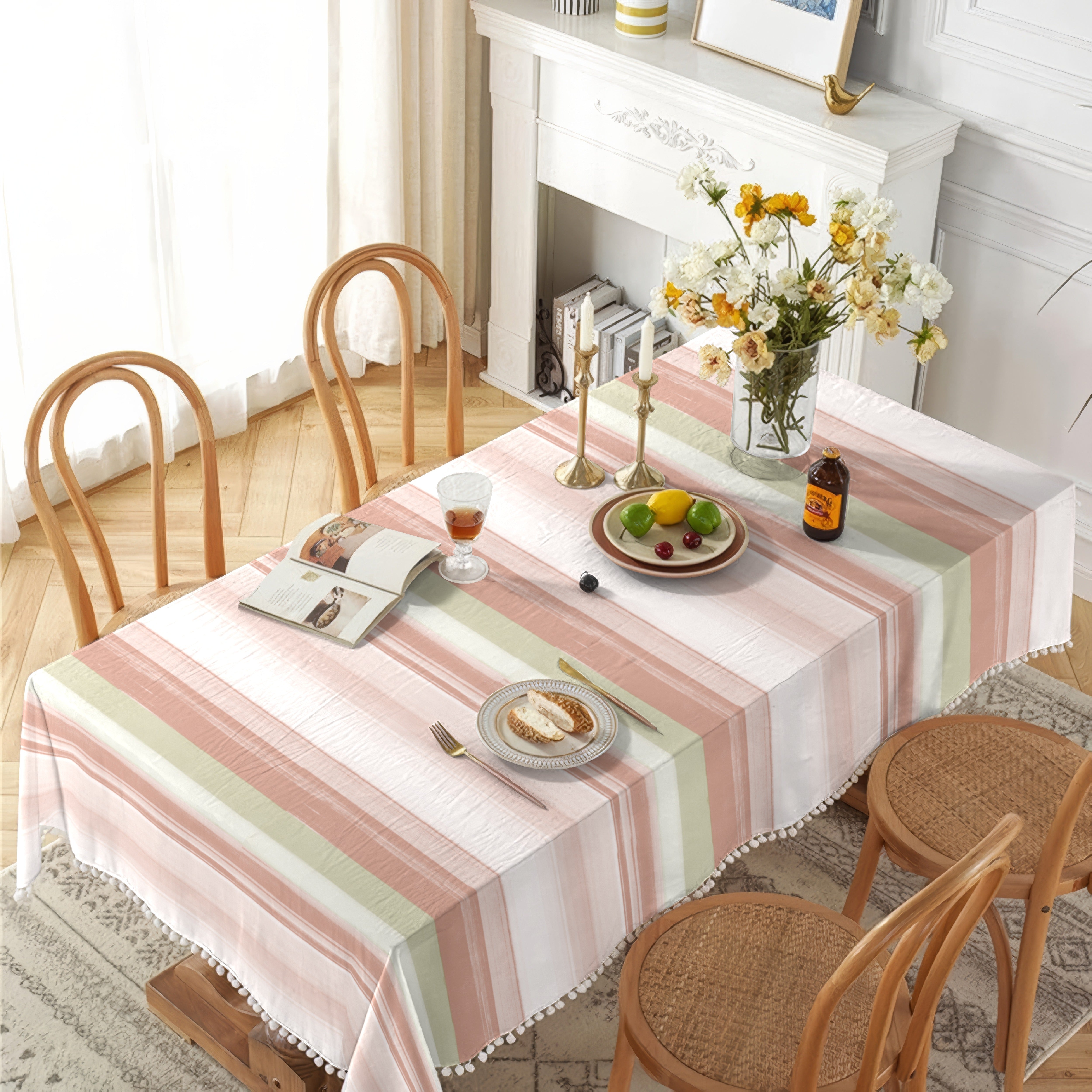 ANCONA PINK TABLE CLOTH