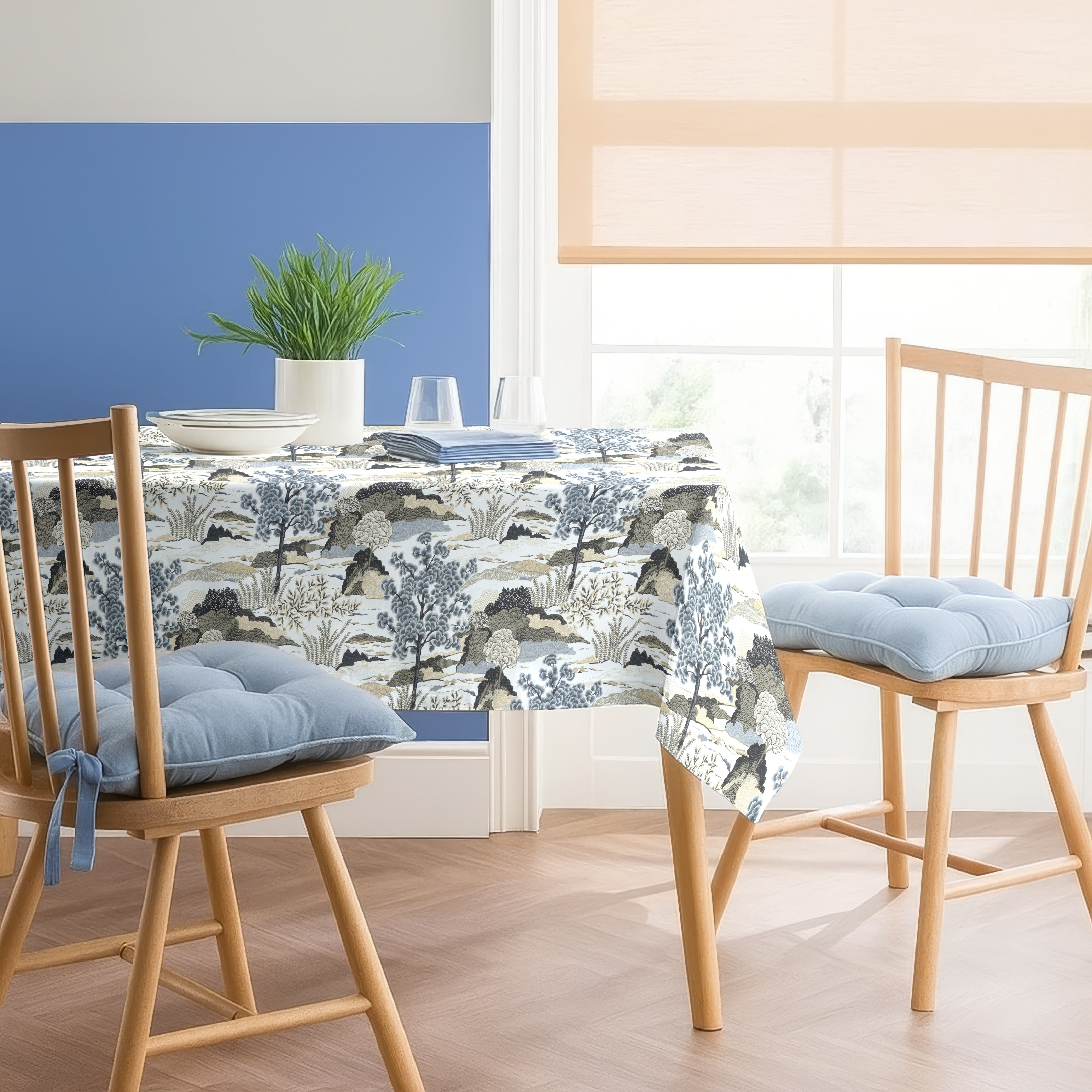 SHORE GREY TABLE CLOTH