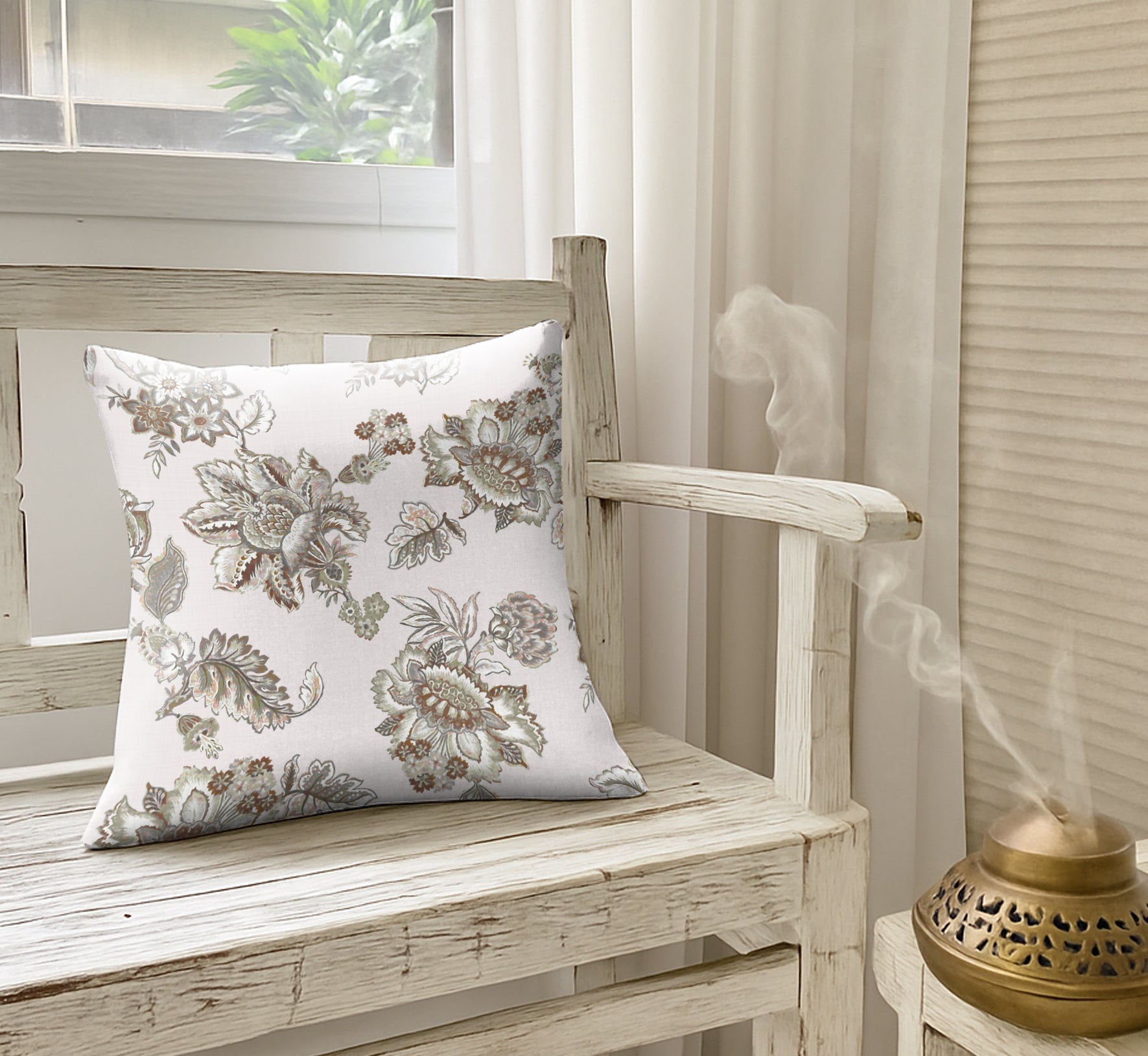 ANZIO GREY DIGITAL PRINTED CUSHION COVER (Pack of 2)