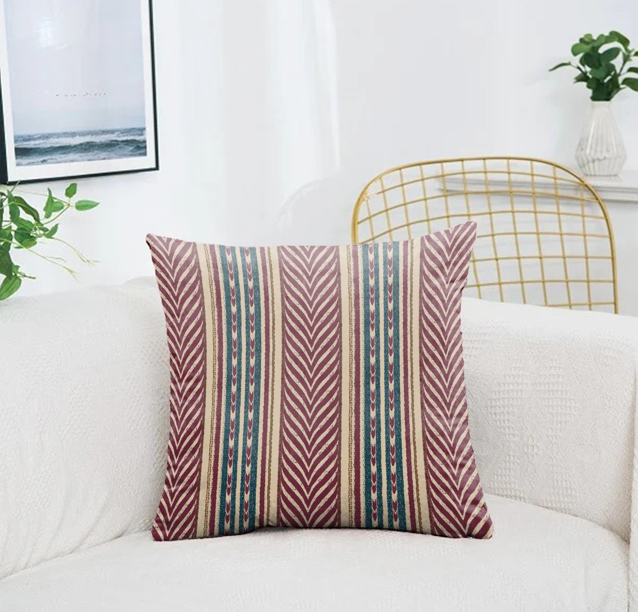 HOLLY RED CUSHION COVER (Pack of 2)