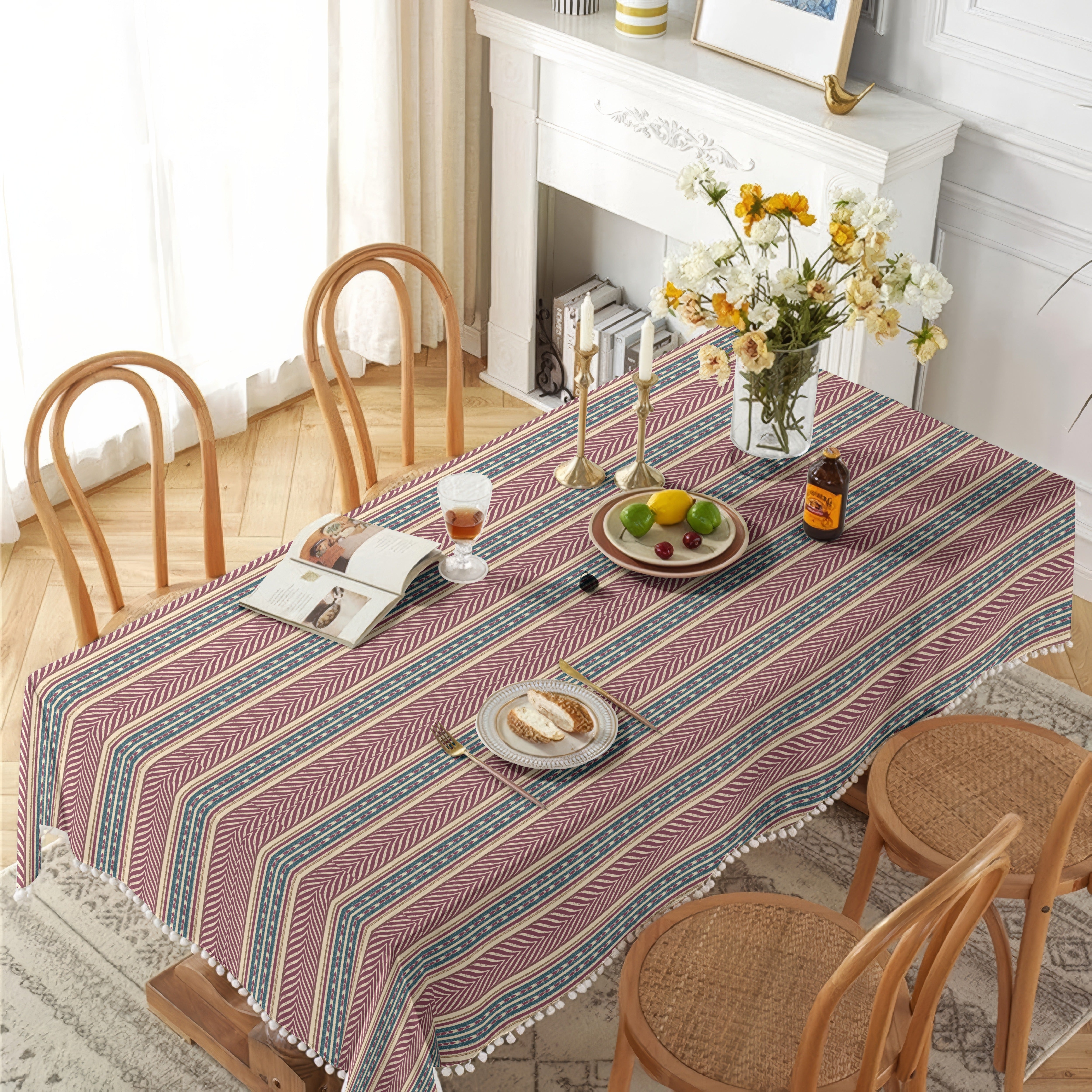 HAILEY RUST TABLE CLOTH