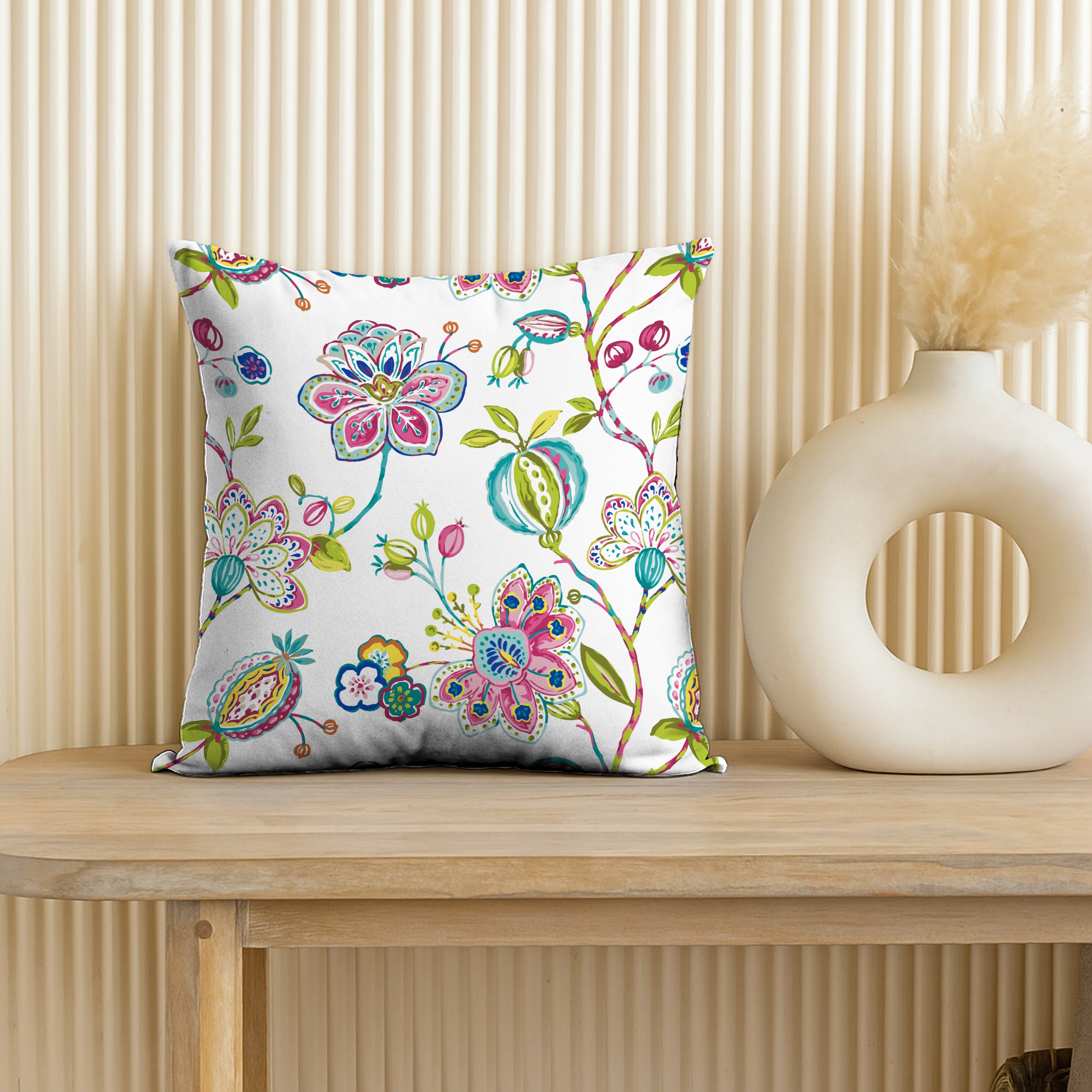 TESSERE PINK CUSHION COVER (Pack of 2)