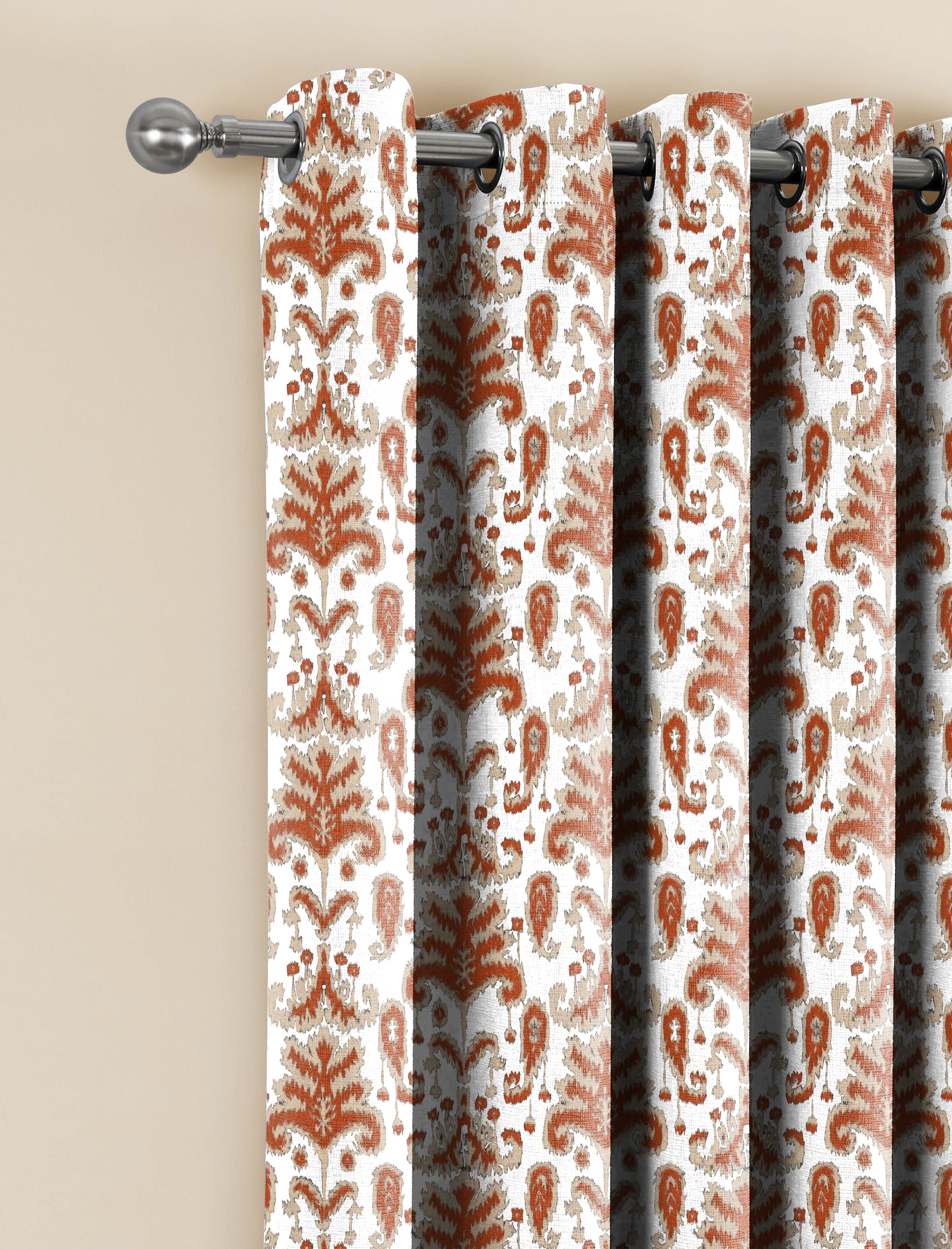DIABIO ANTHEM CLAY ROOM DARKENING PRINTED CURTAIN