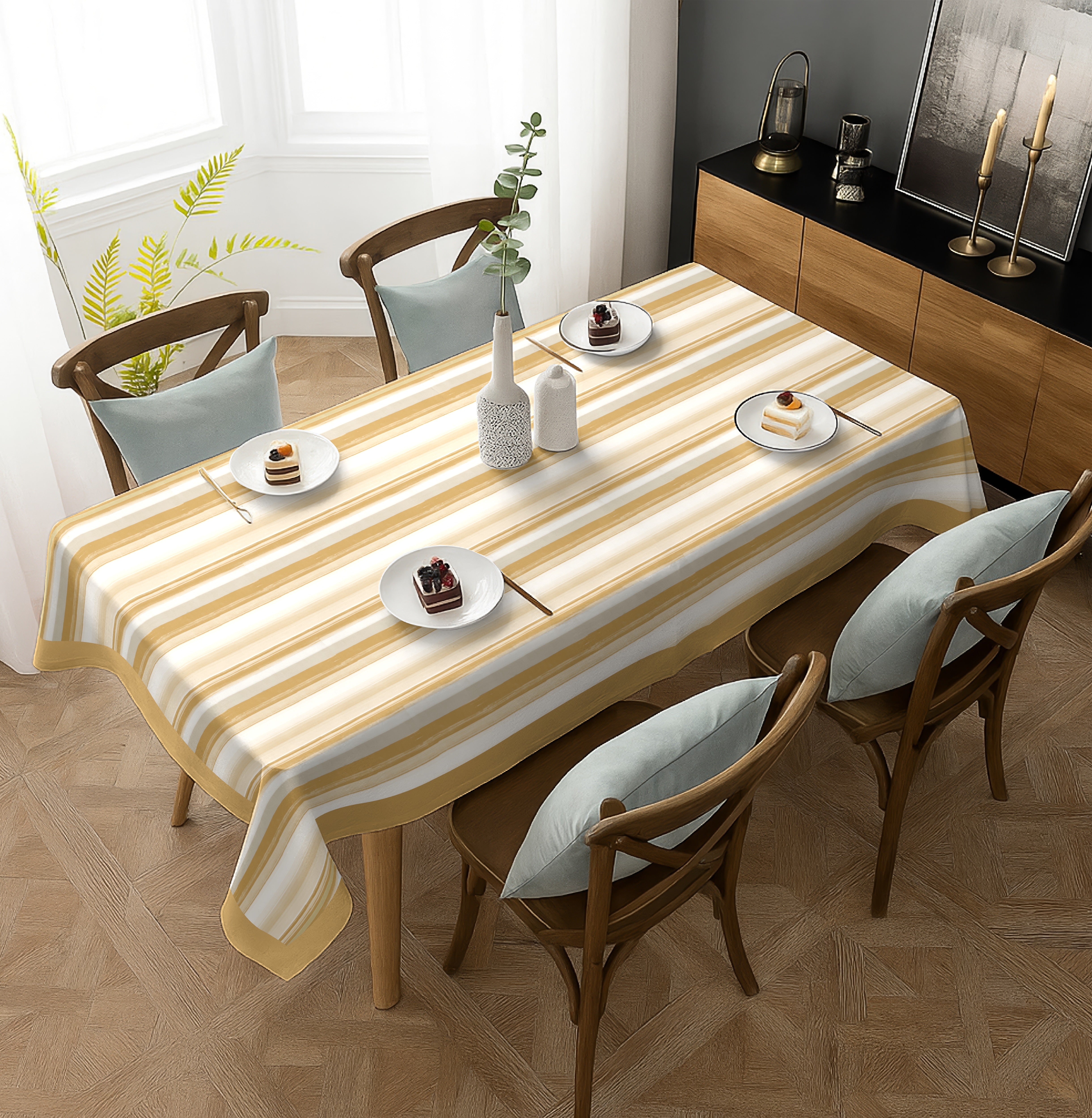 ALVIN ORANGE TABLE CLOTH
