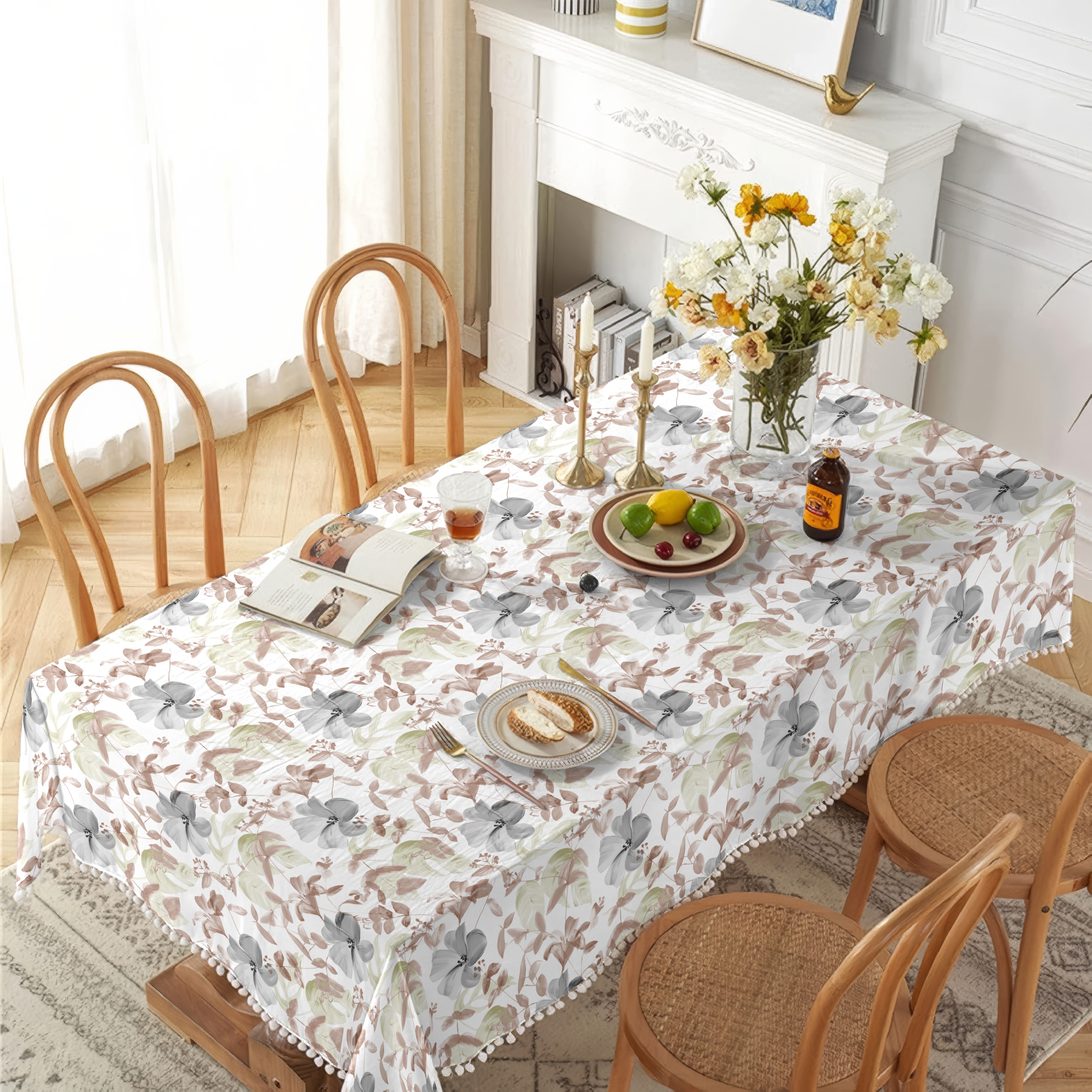 COBANO GREY TABLE CLOTH