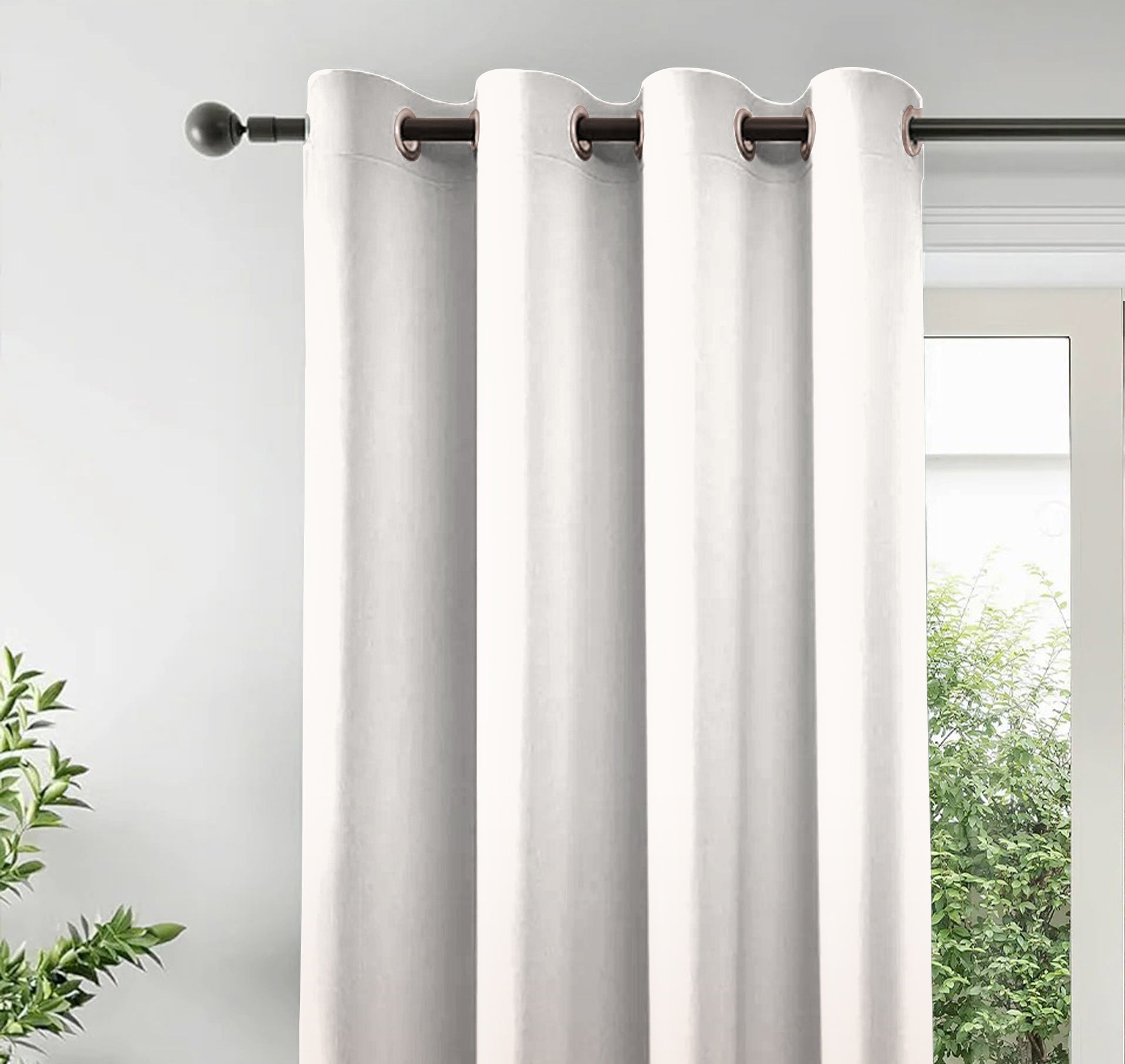AREZZO PINK PRINTED BLACKOUT CURTAIN