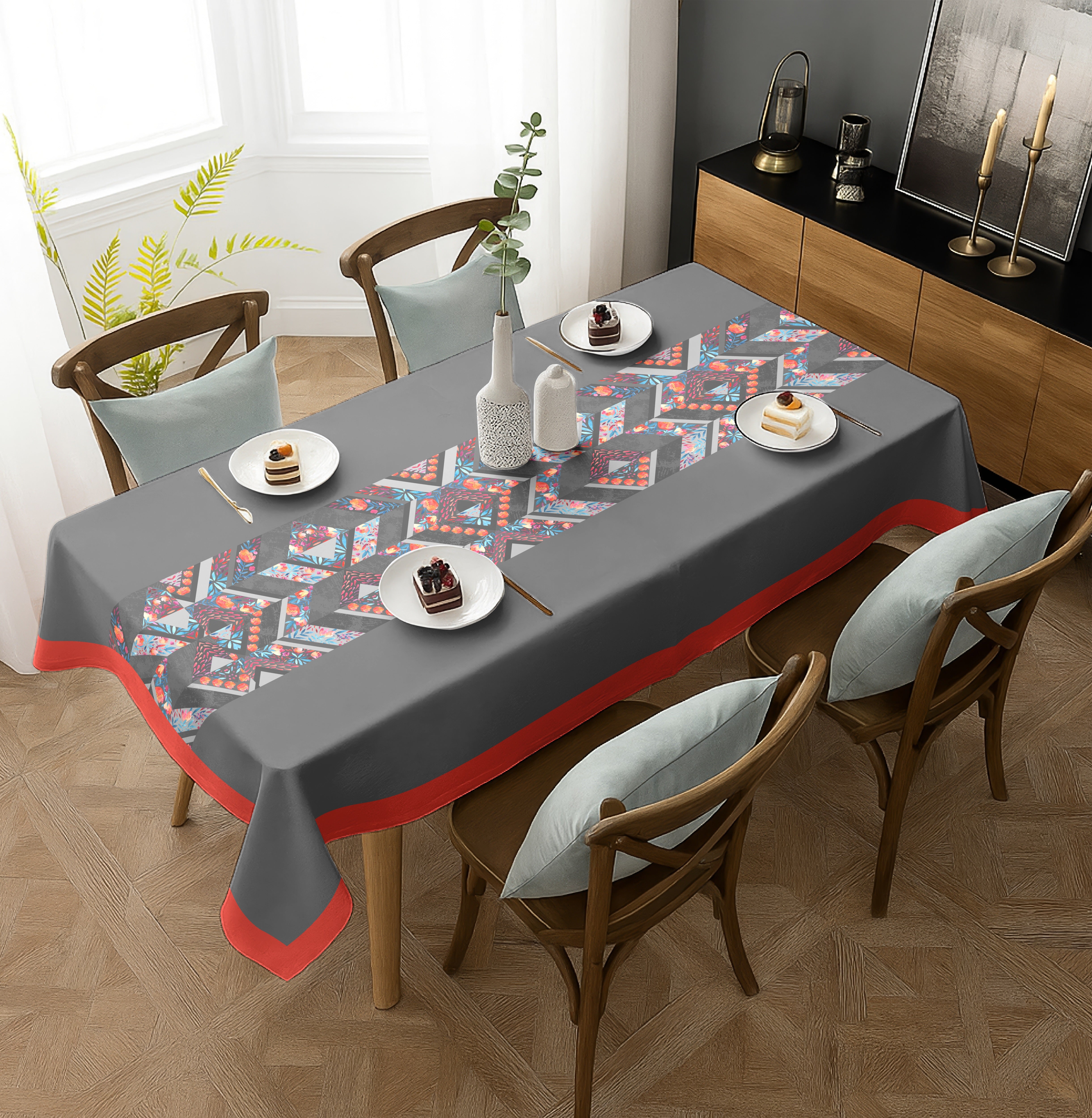 MATHERAN RED TABLE CLOTH