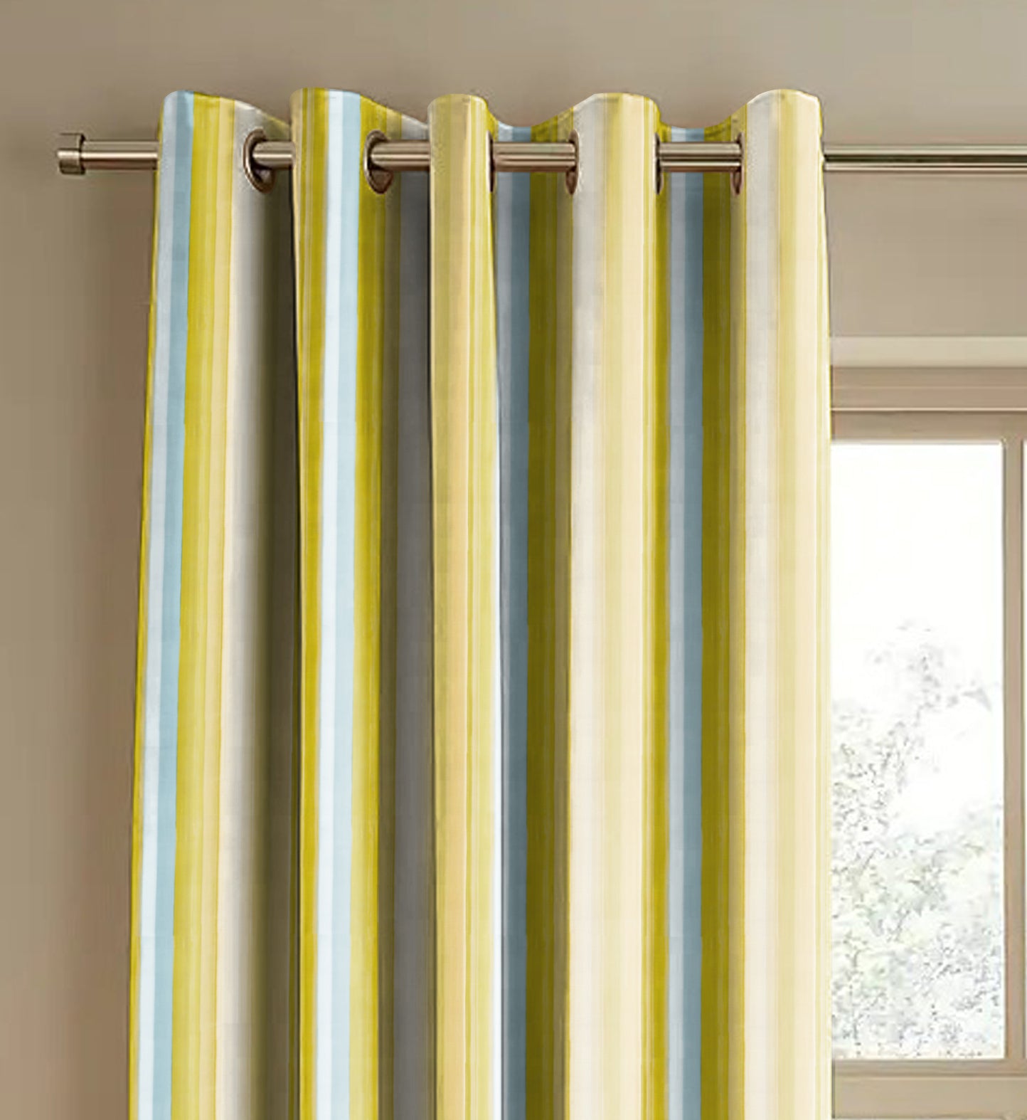 ALVIN LEMON PRINTED BLACKOUT CURTAIN