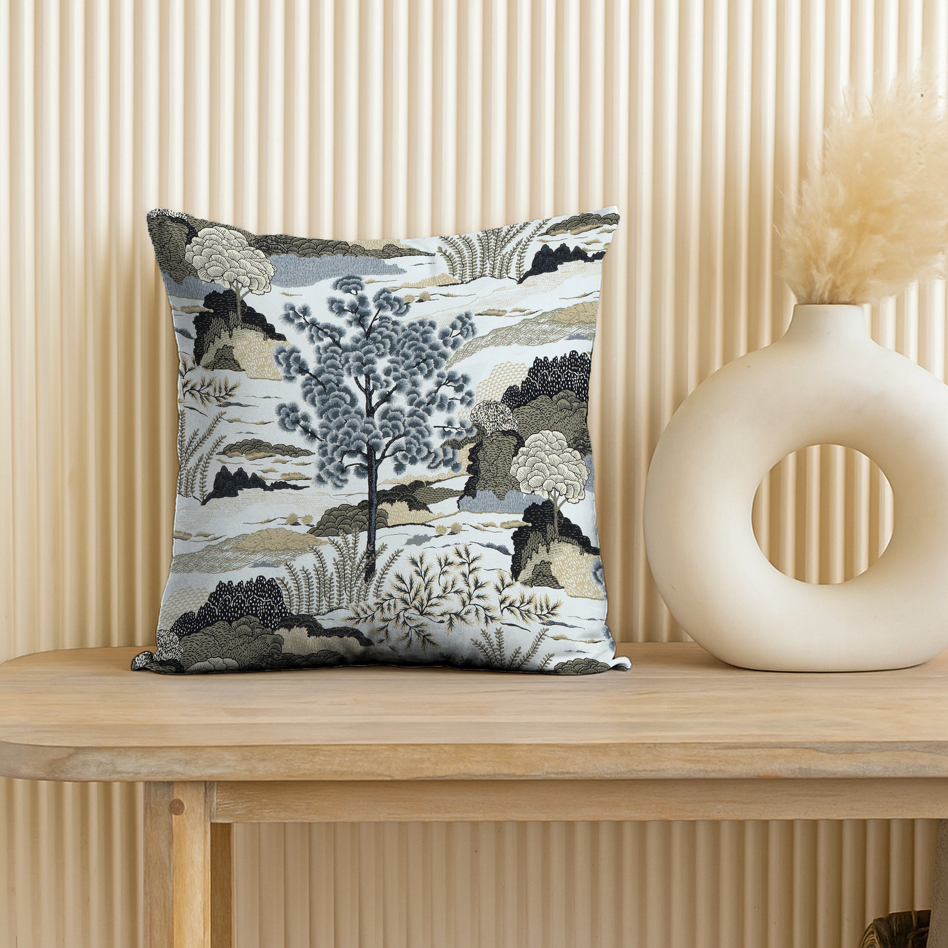SHORE GREY CUSHION COVER (Pack of 2)