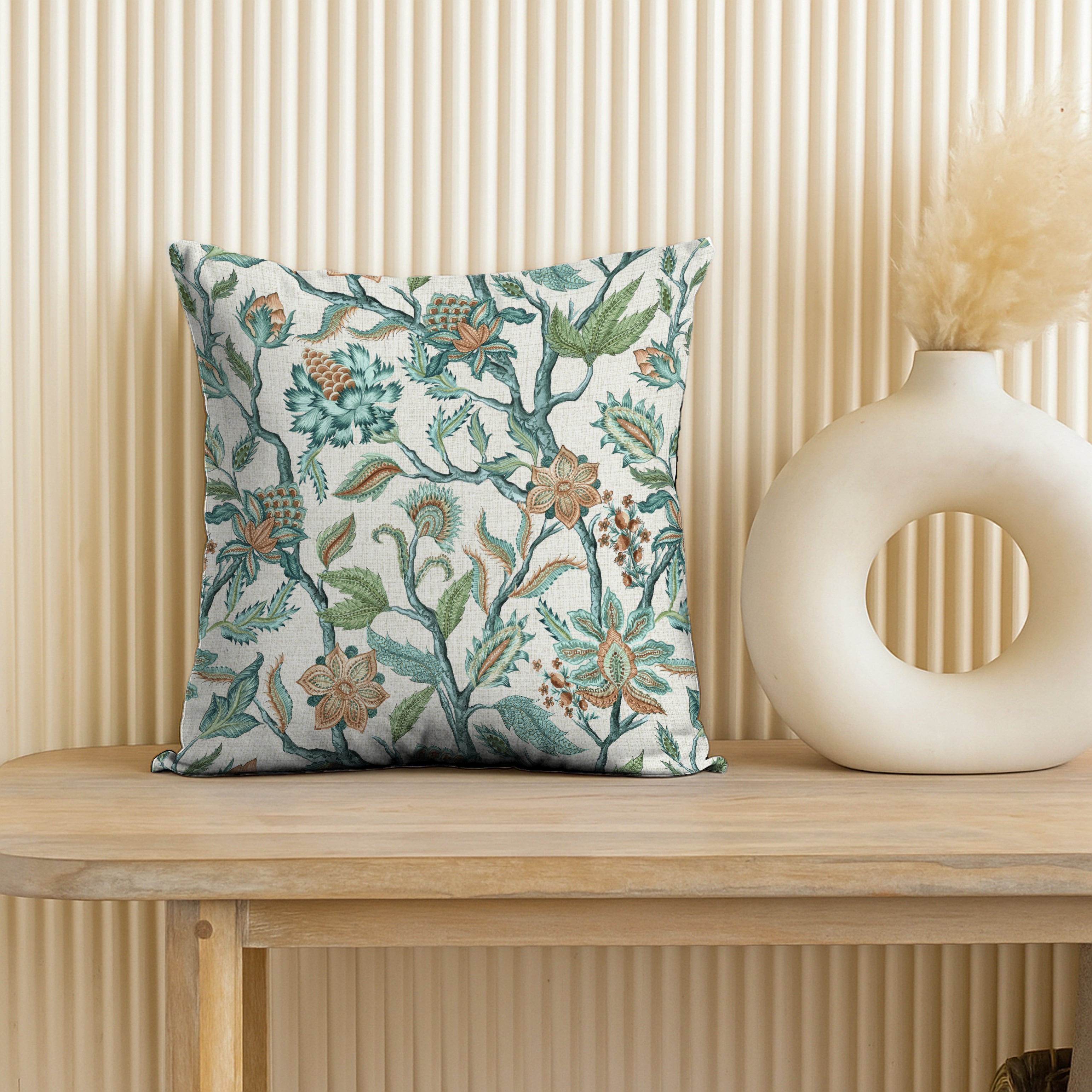BALMORAL GREEN CUSHION COVER (Pack of 2)