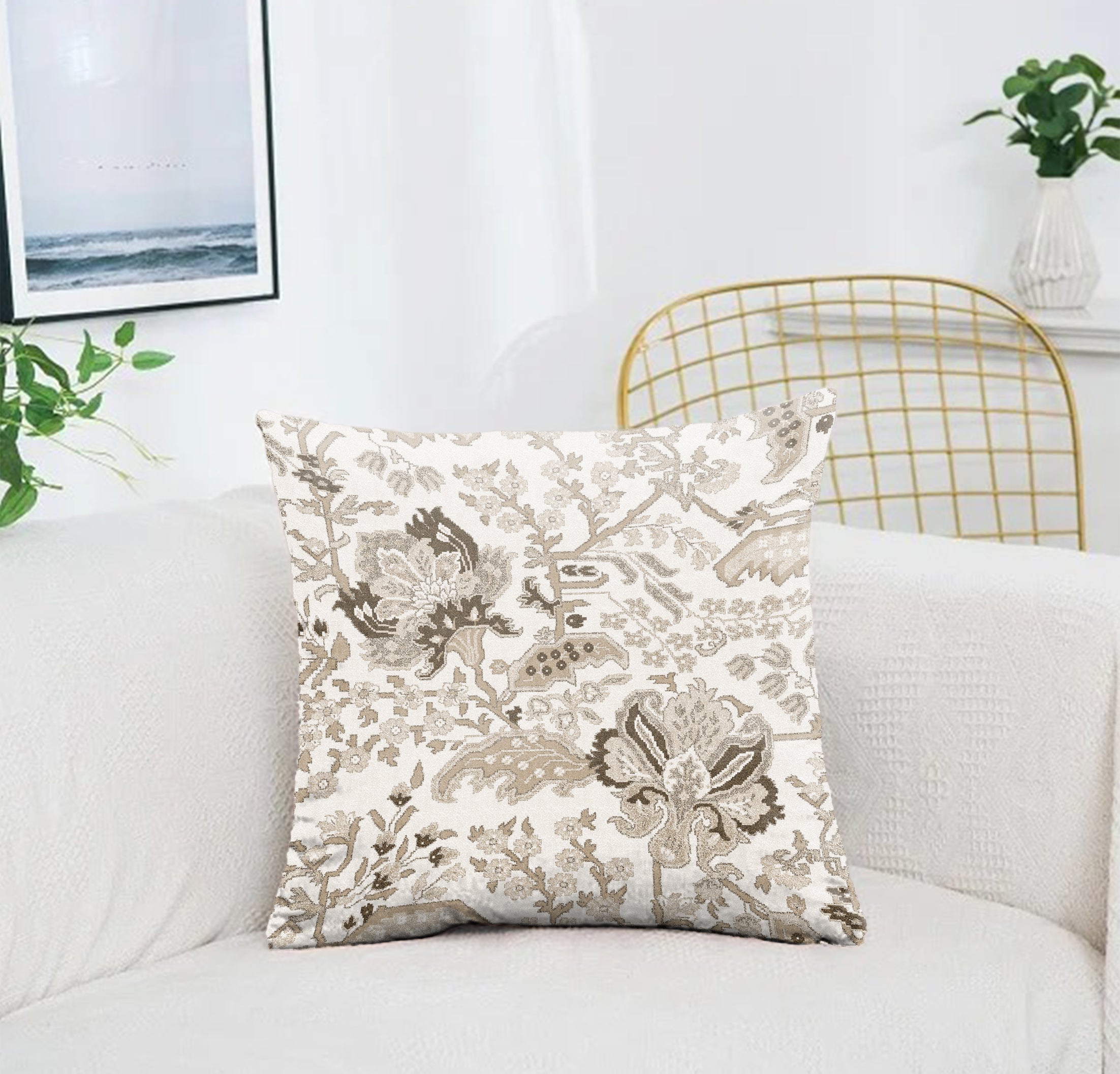 MAGMA COFFEE CUSHION COVER (Pack of 2)