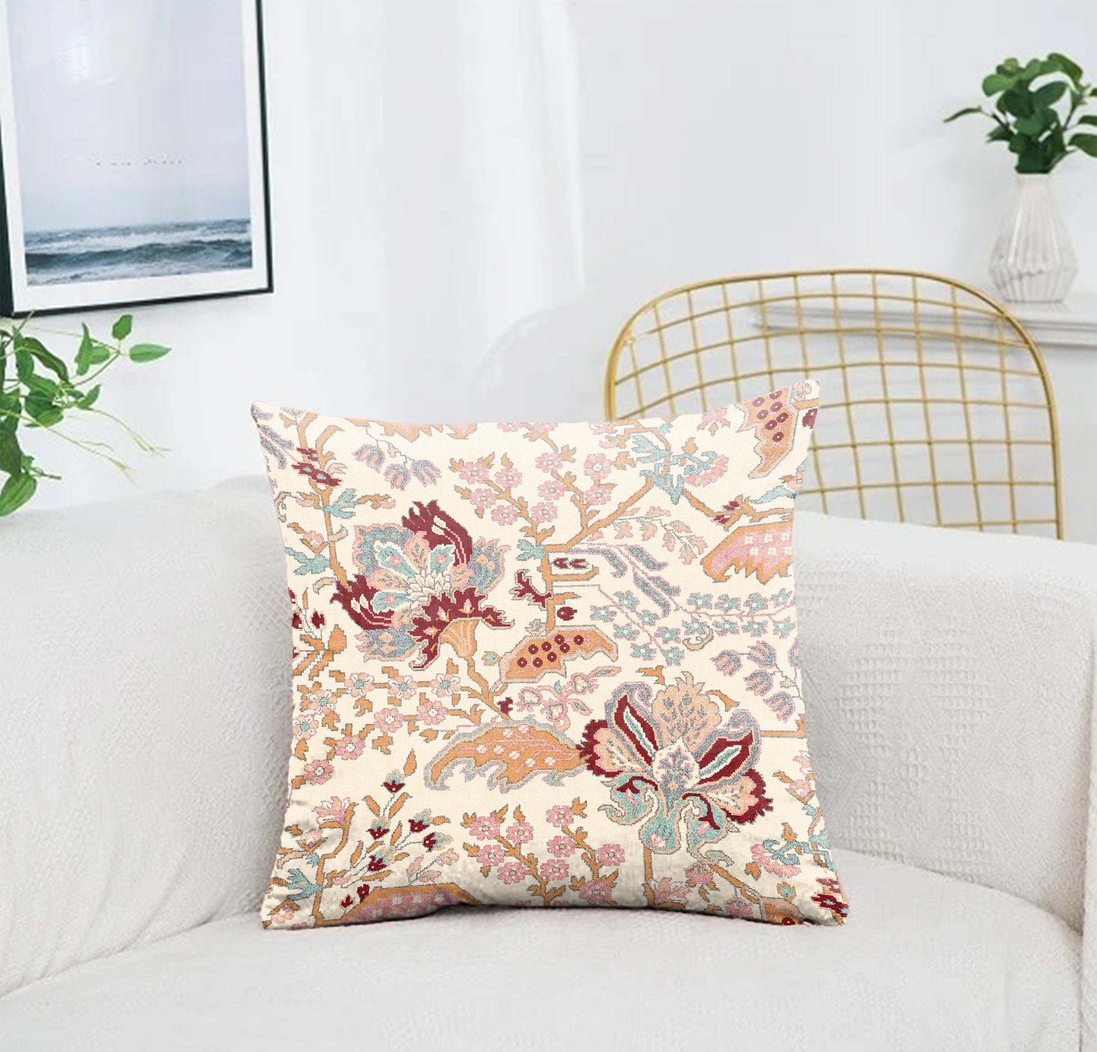 MAGMA RED CUSHION COVER (Pack of 2)