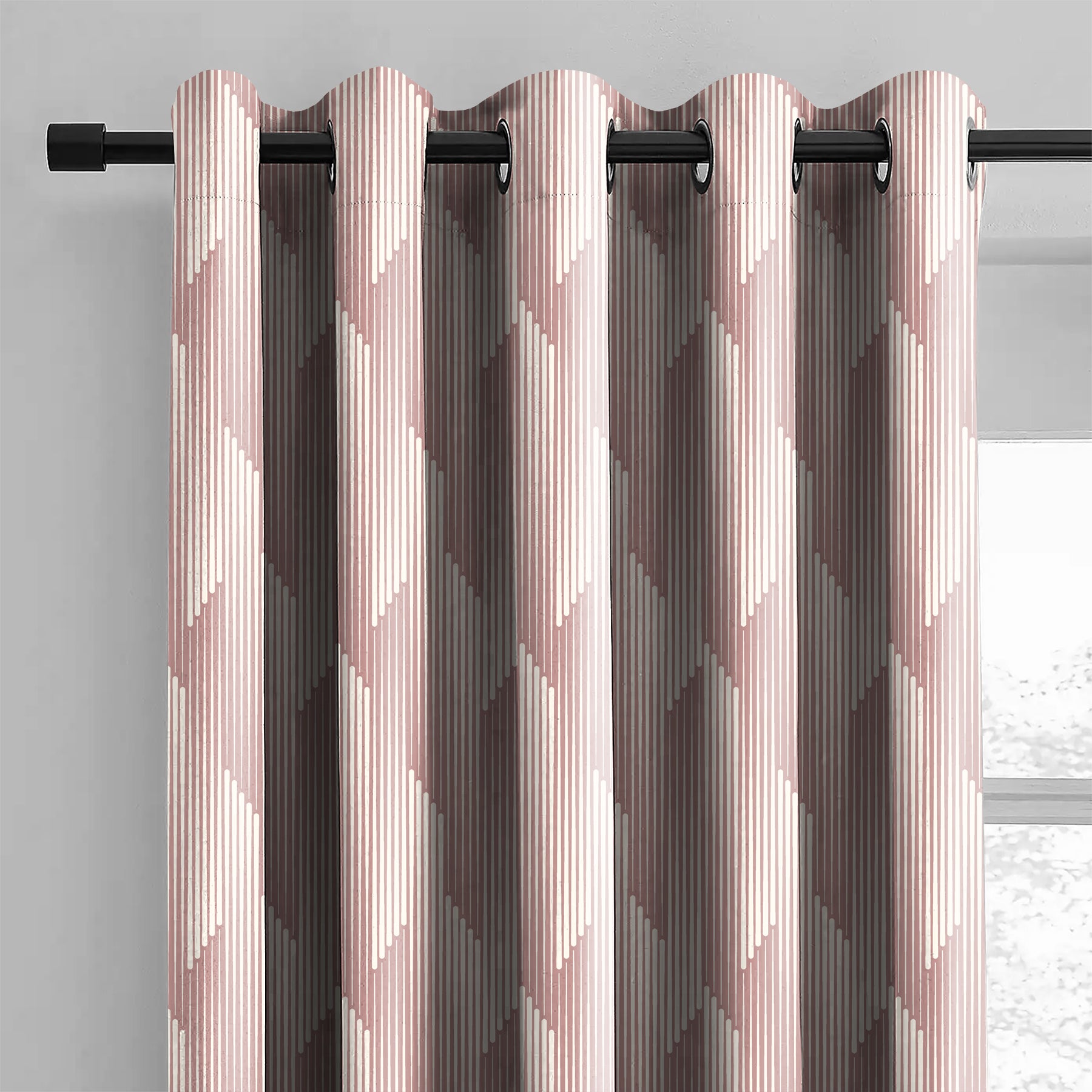 OSLO BABY PINK BLACKOUT CURTAIN