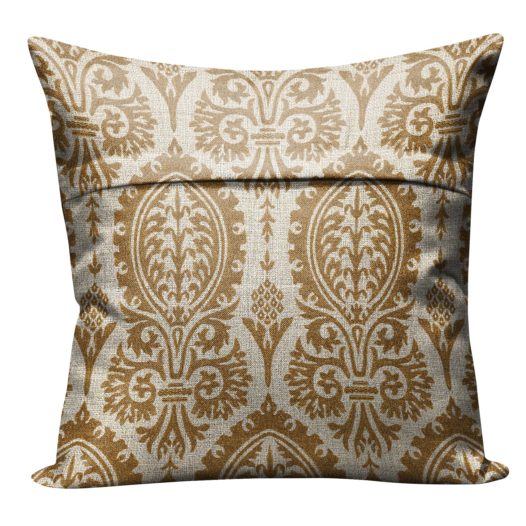 MANCHESTER BISTRE BROWN DIGITAL PRINTED CUSHION COVER (Pack of 2)