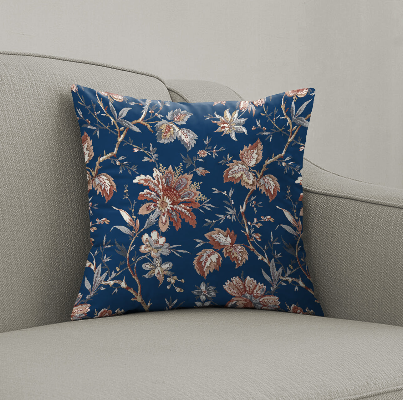 ANDAMAN BLUE (16X16 INCH) DIGITAL PRINTED CUSHION COVER