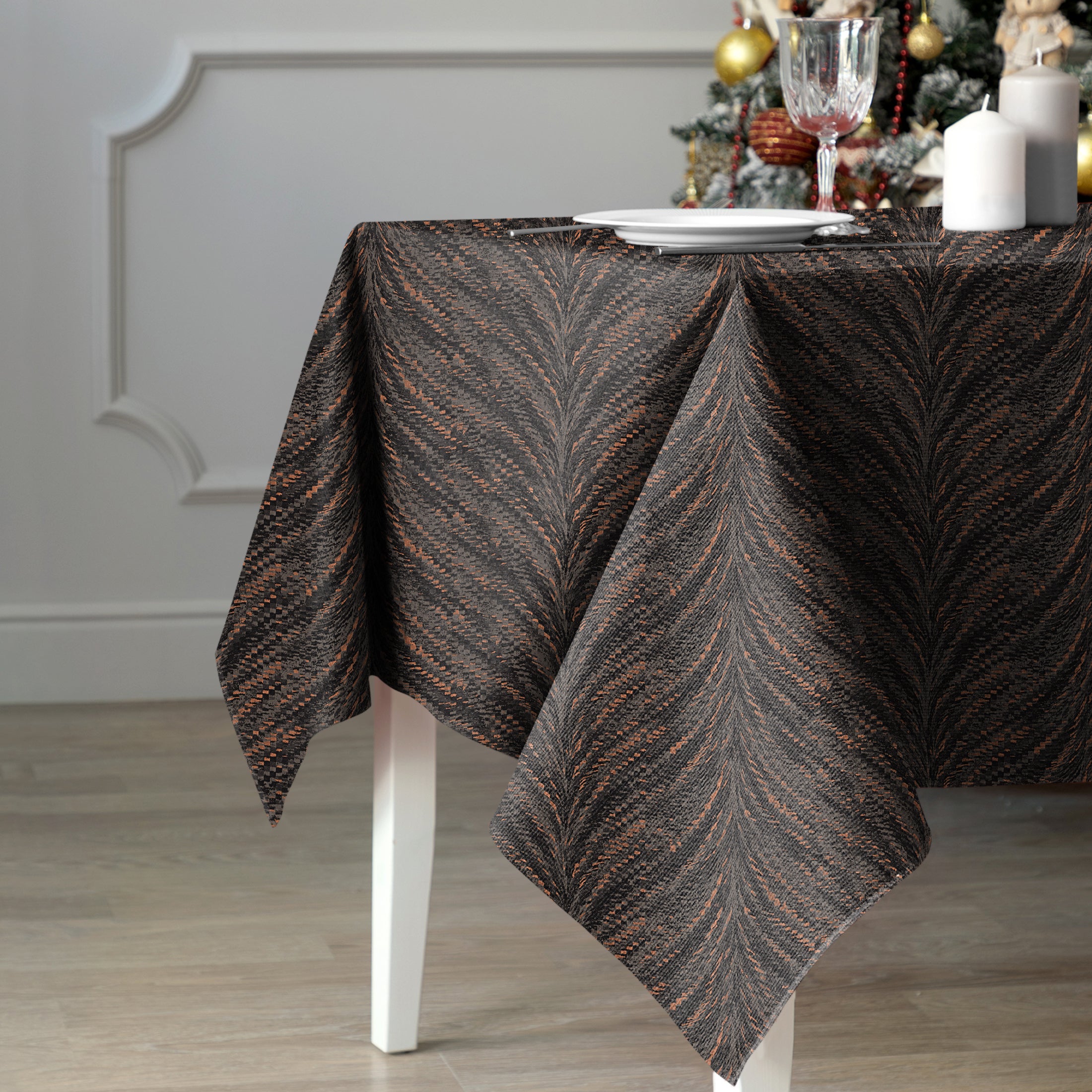 Luxor Bronze 6 Seater Table Cloth