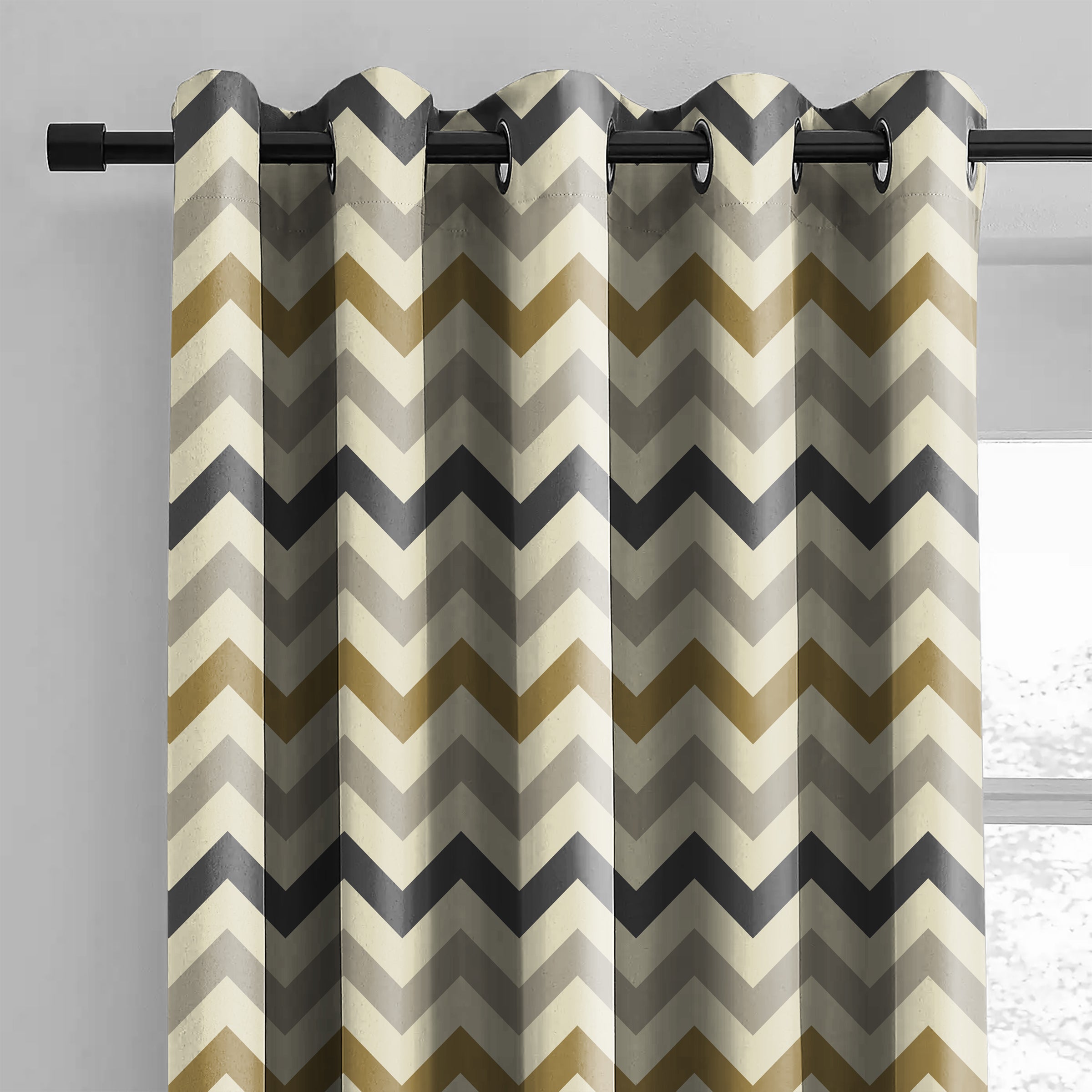 ZEST BROWN BLACKOUT CURTAIN