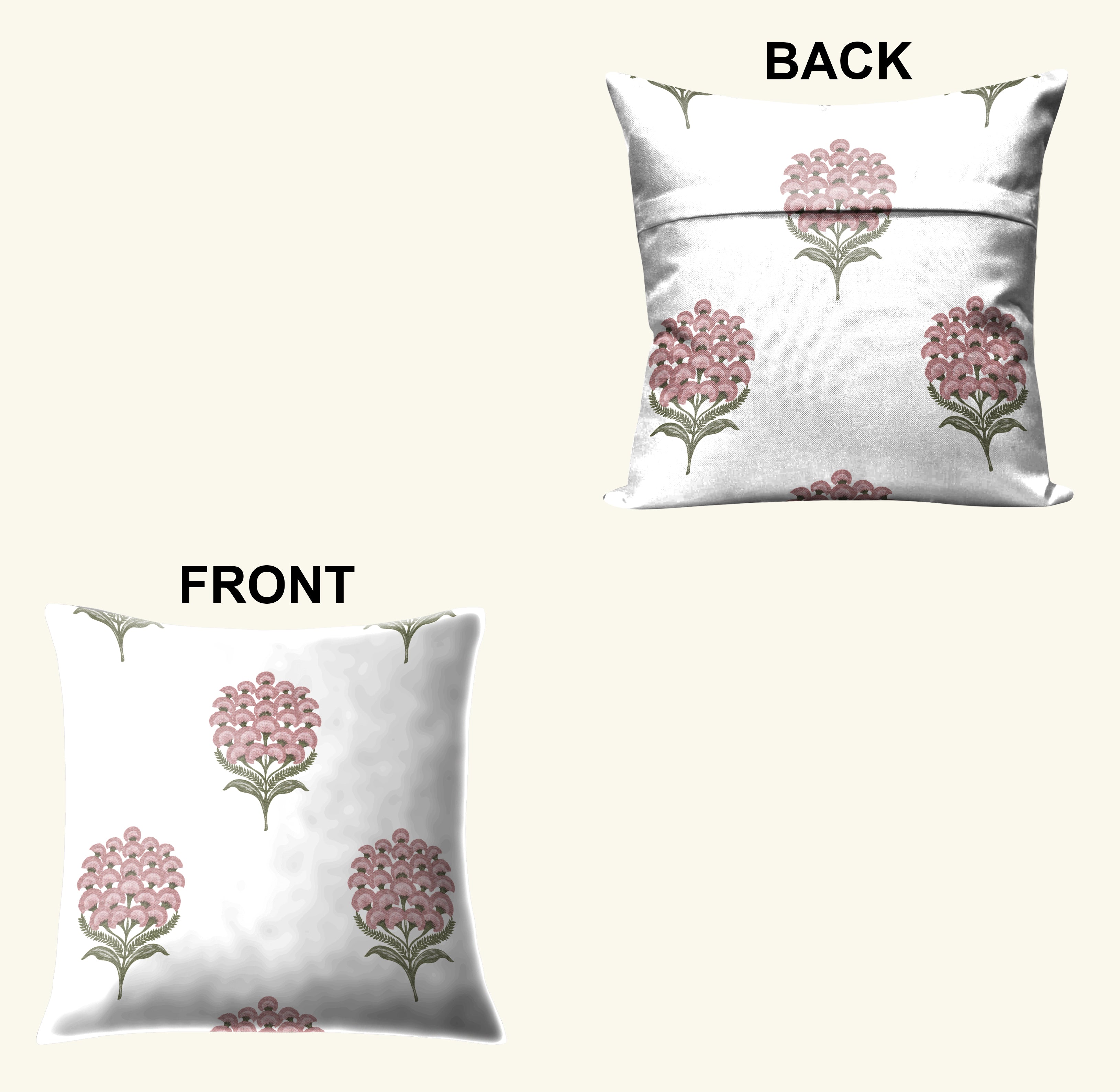 POKHARA LIGHT PINK CUSHION COVER (Pack of 2)
