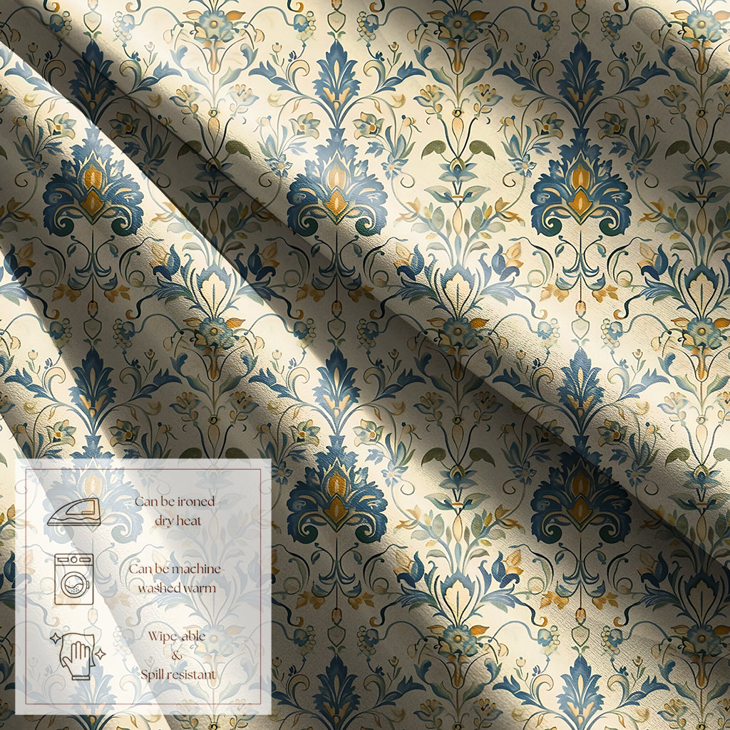 PIRAN TEAL TABLE CLOTH