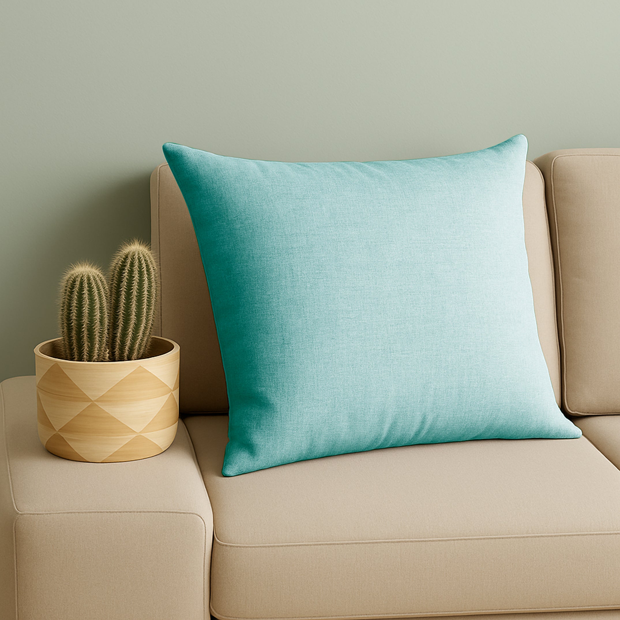 PUMA LIGHT BLUE CUSHION COVER (Pack of 2)