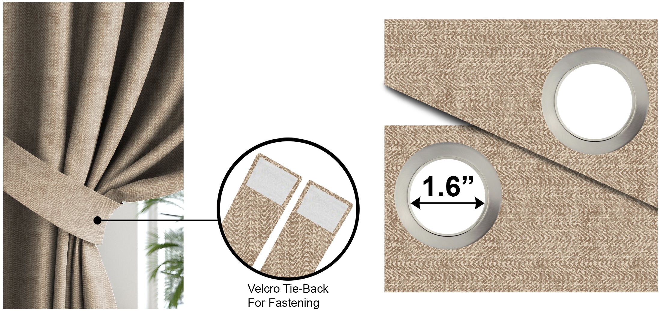 TURIN CHIKU BLACKOUT CURTAIN