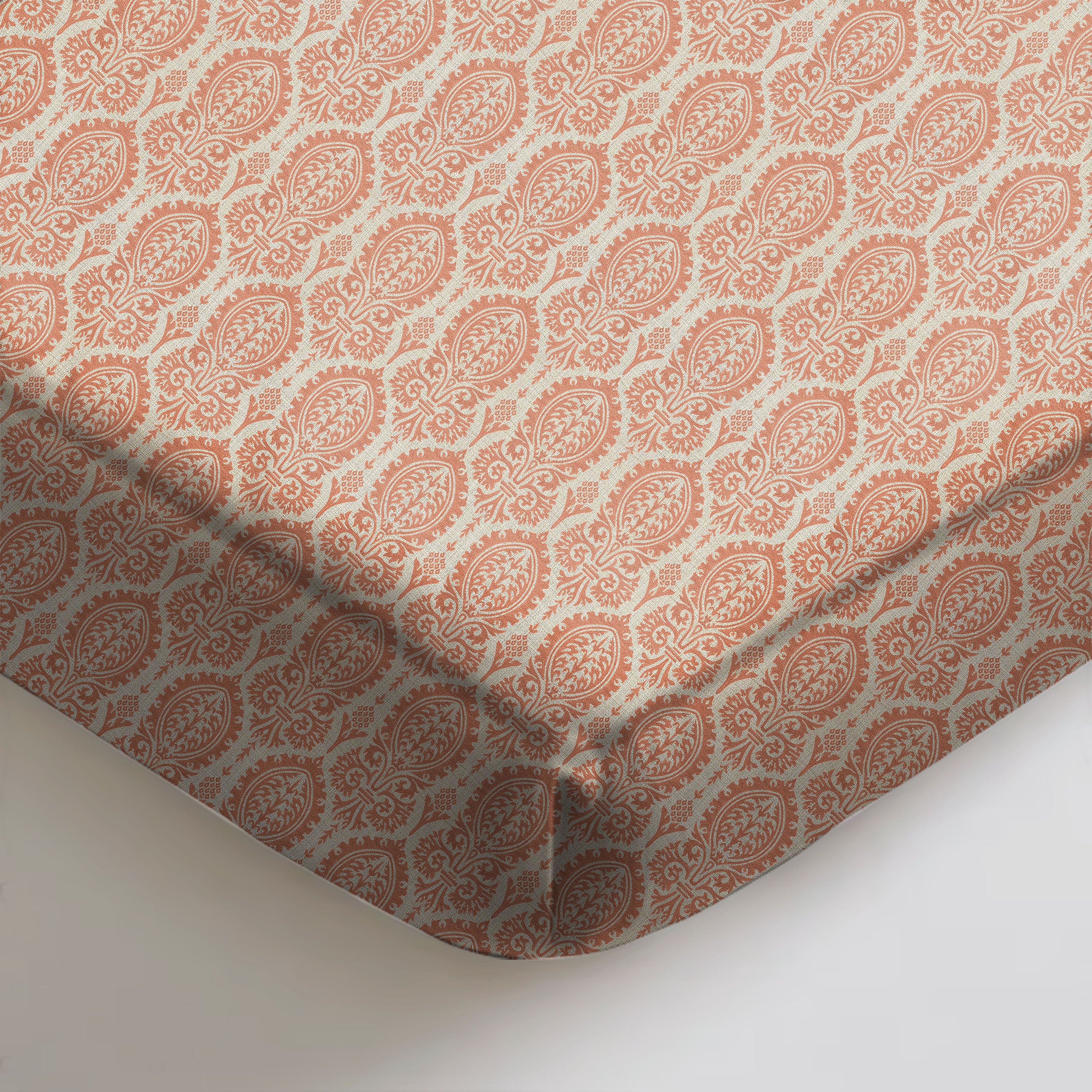 Manchester Clay Bedcover for Double Bed with 2 Pillow Covers King Size (104" X 90")