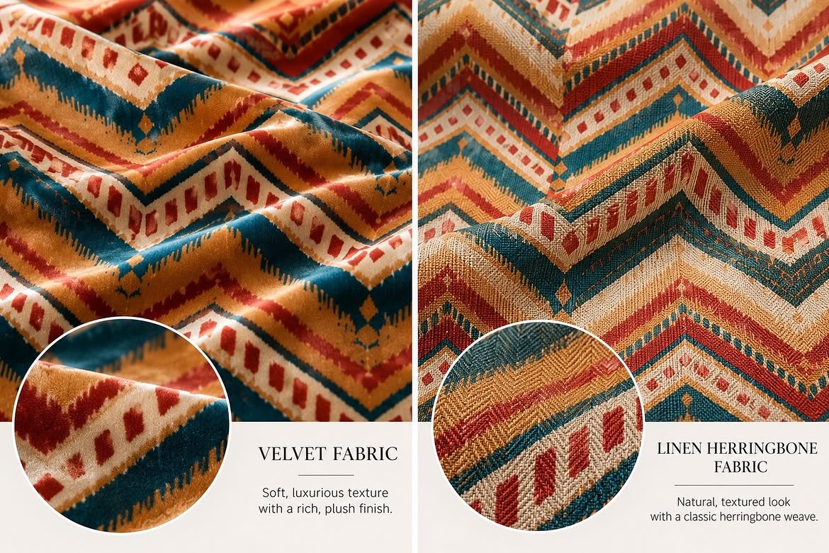 DESERT MOSAIC UPHOLSTERY FABRIC