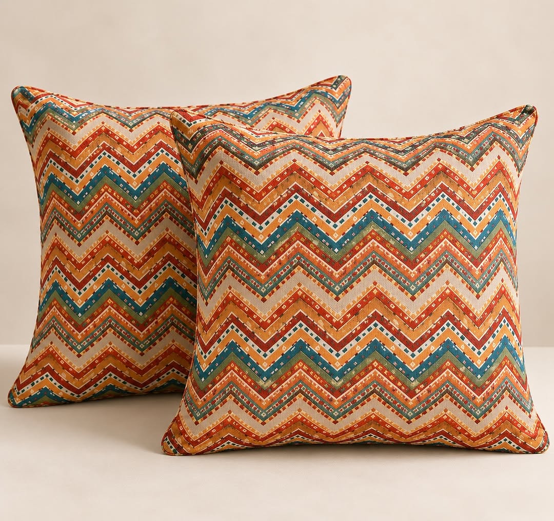 DESERT MOSAIC CUSHION COVER (Pack of 2)