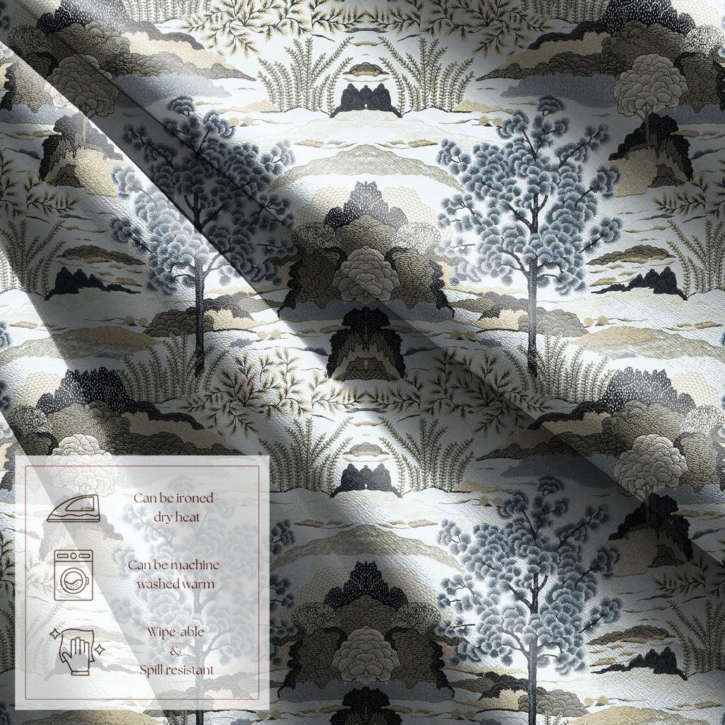 SHORE GREY READY MADE ROMAN BLIND