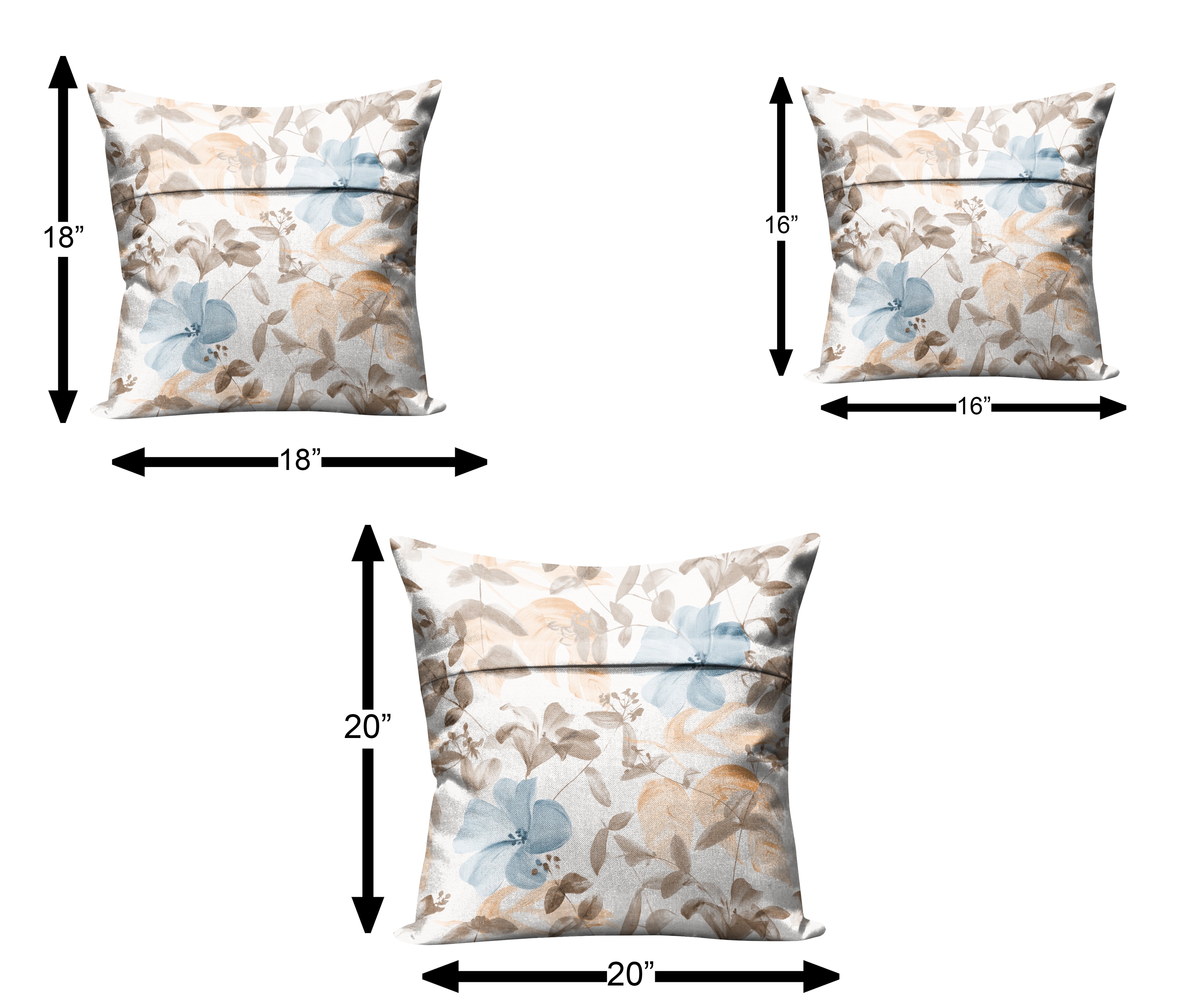 COBANO BLUE CUSHION COVER (Pack of 2)