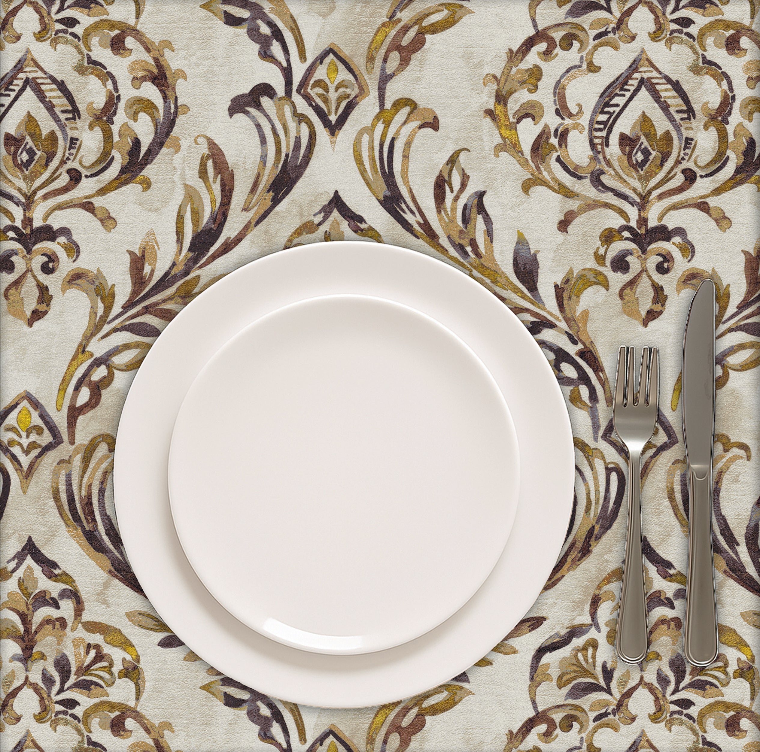 COASTAL COFFEE TABLE CLOTH