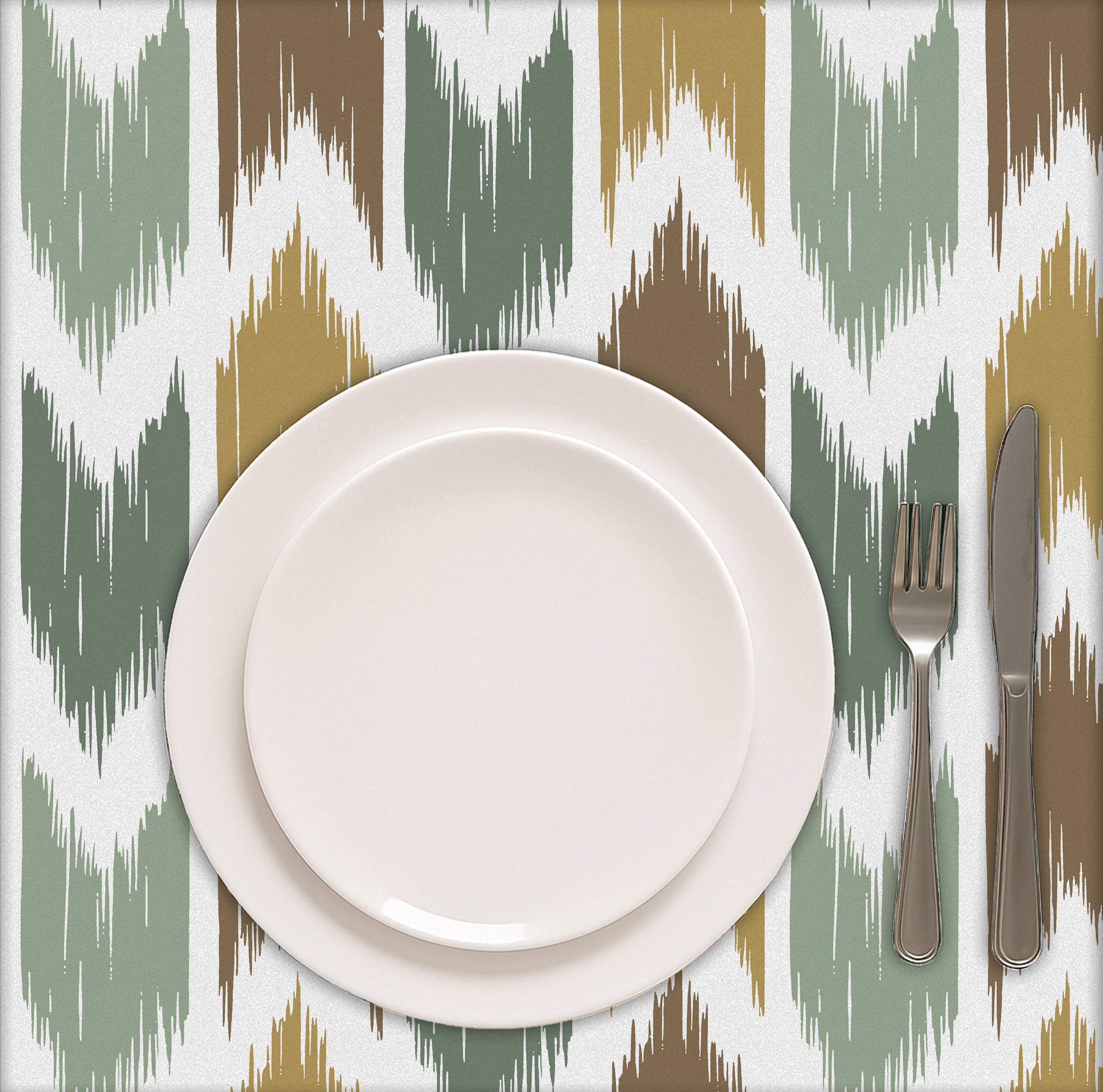 QUINN KHAKI TABLE CLOTH