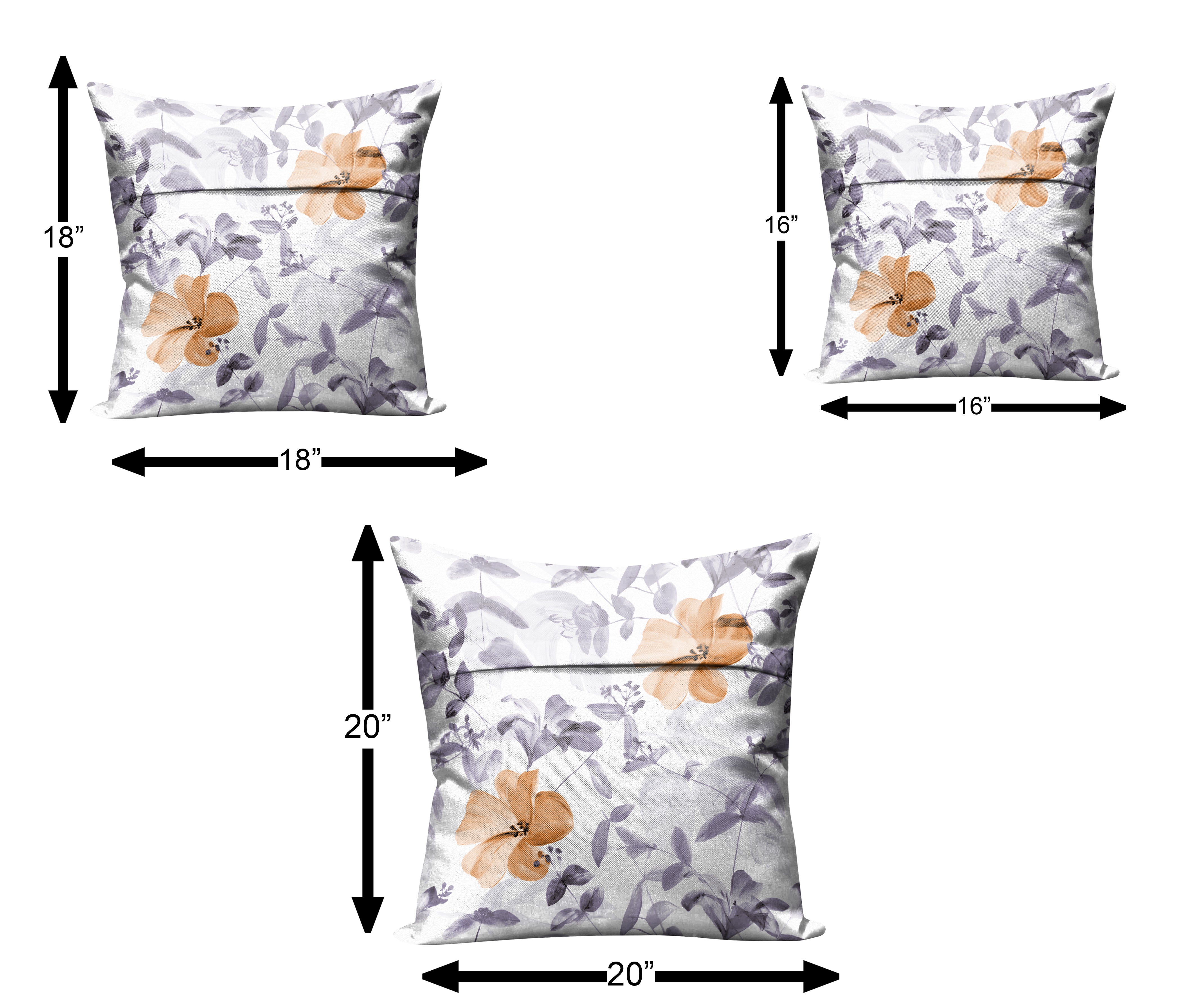 COBANO ORANGE CUSHION COVER (Pack of 2)