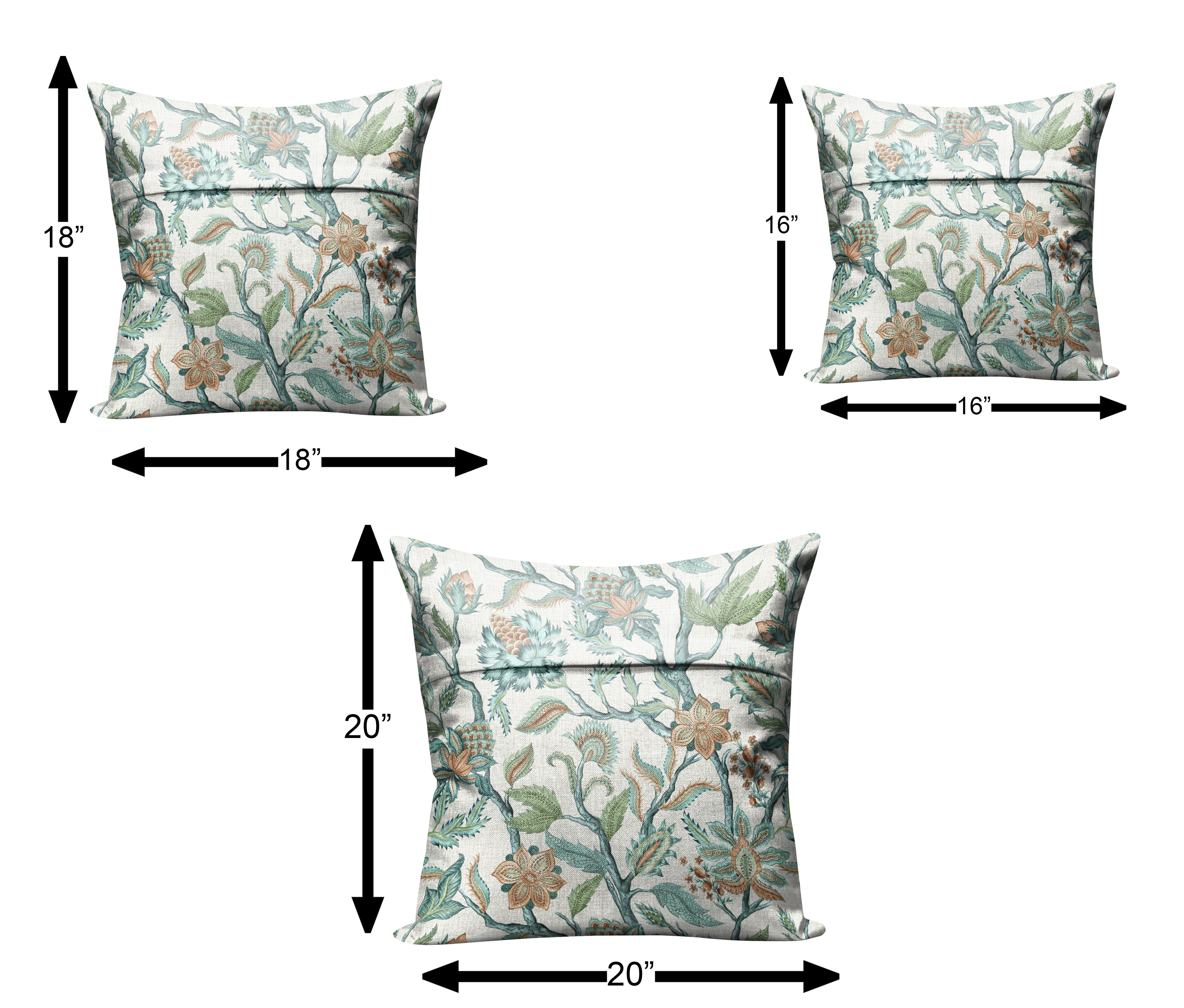 BALMORAL GREEN CUSHION COVER (Pack of 2)