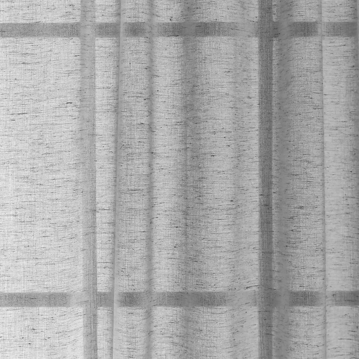 GREY LINEN SHEER CURTAIN