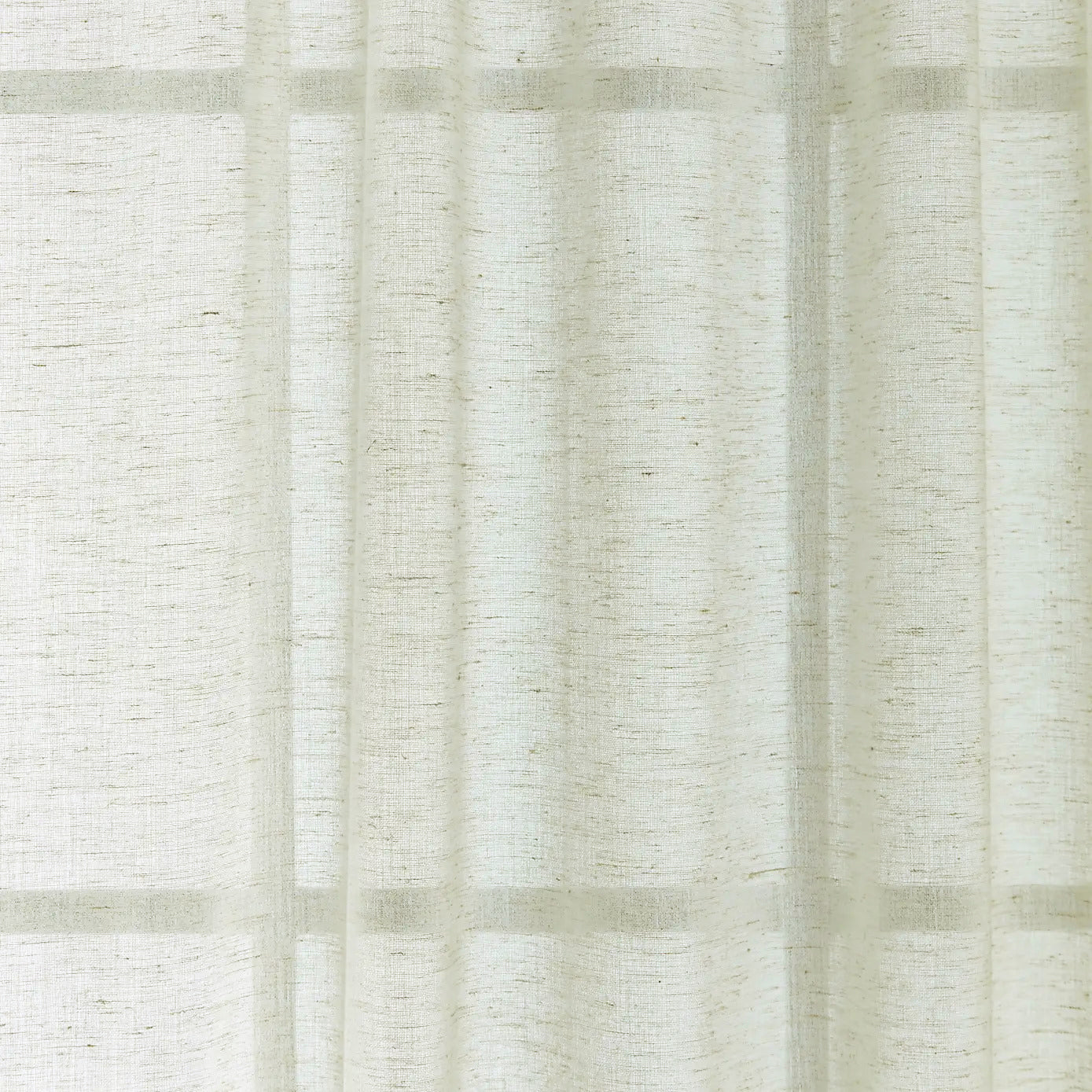 CREAM LINEN SHEER CURTAIN