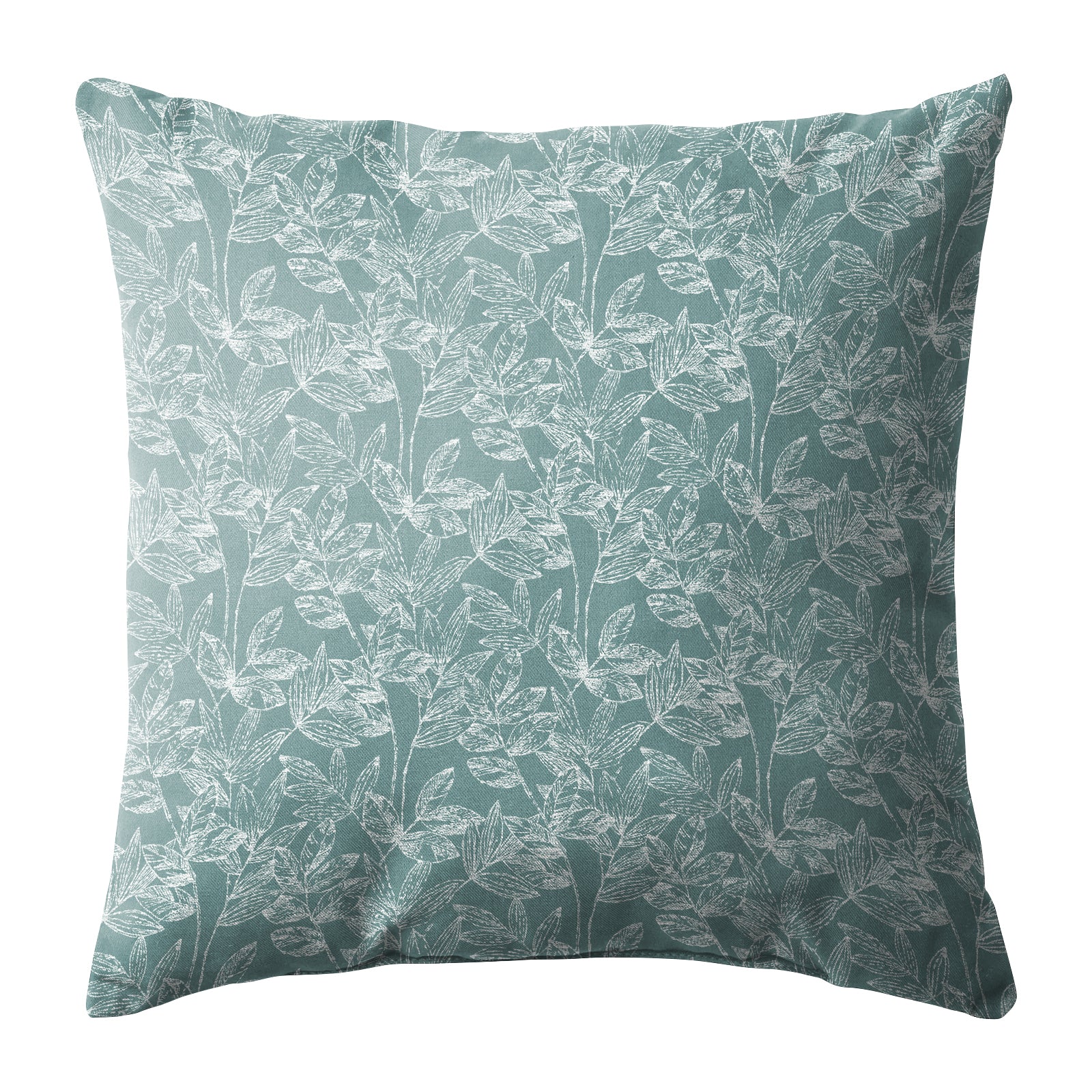 MEADOW DARK SEA GREEN DIGITAL PRINTED CUSHION COVER (Pack of 2)