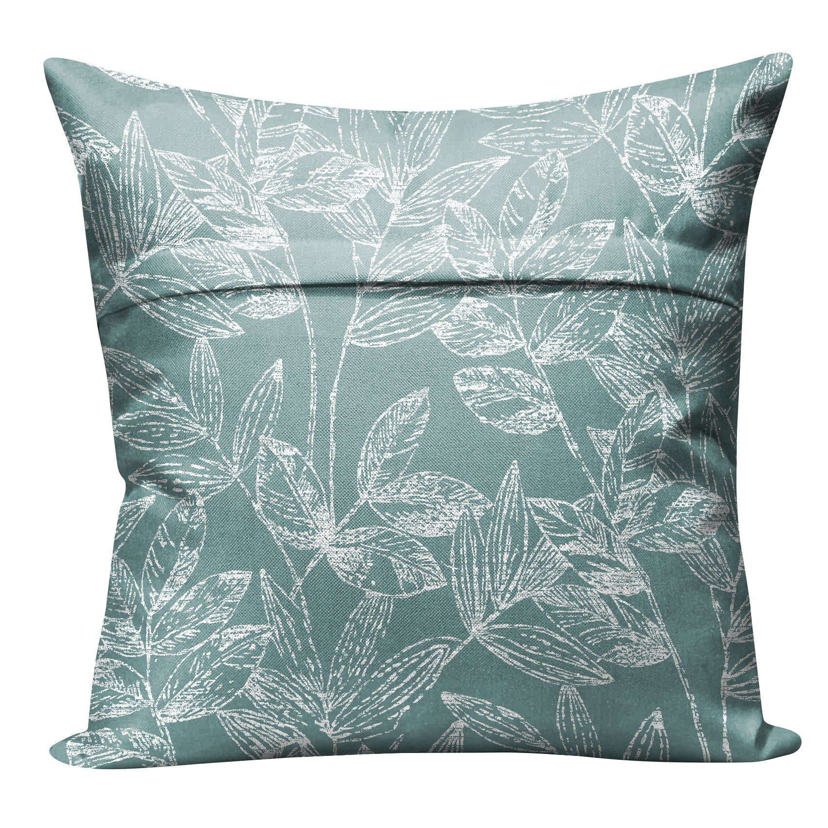 MEADOW DARK SEA GREEN DIGITAL PRINTED CUSHION COVER (Pack of 2)
