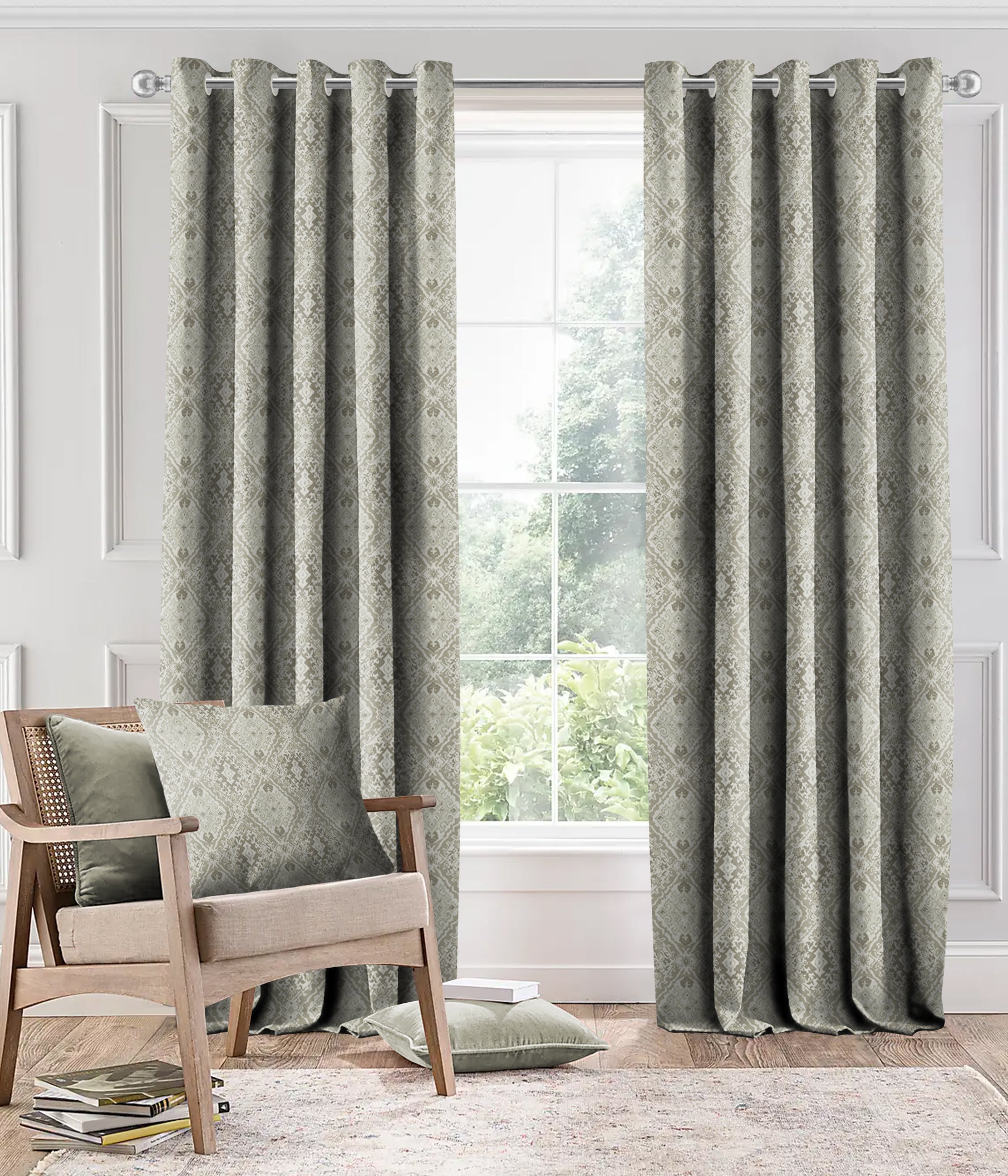 MOROCO FOSSIL BLACKOUT CURTAINS