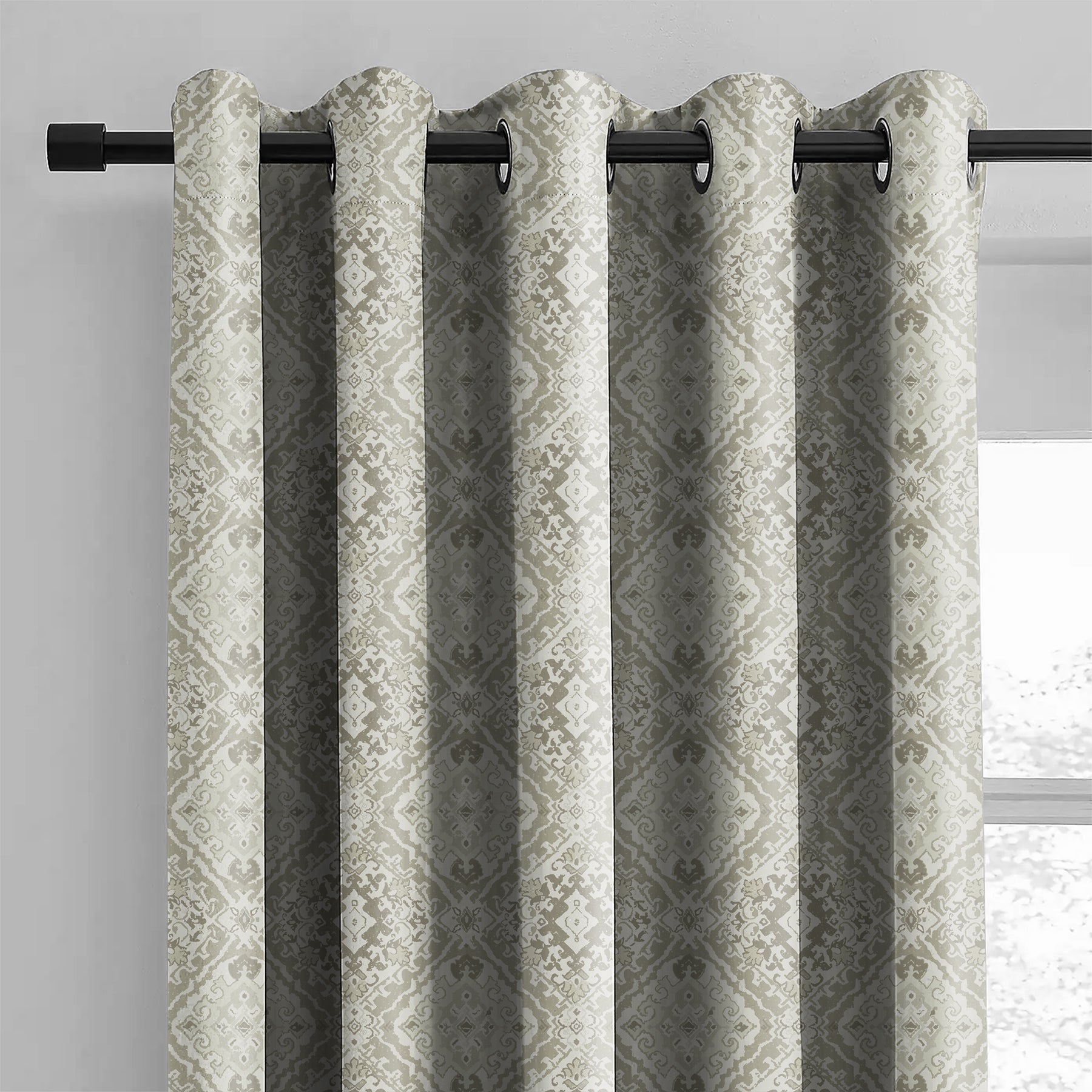 MOROCO FOSSIL BLACKOUT CURTAINS
